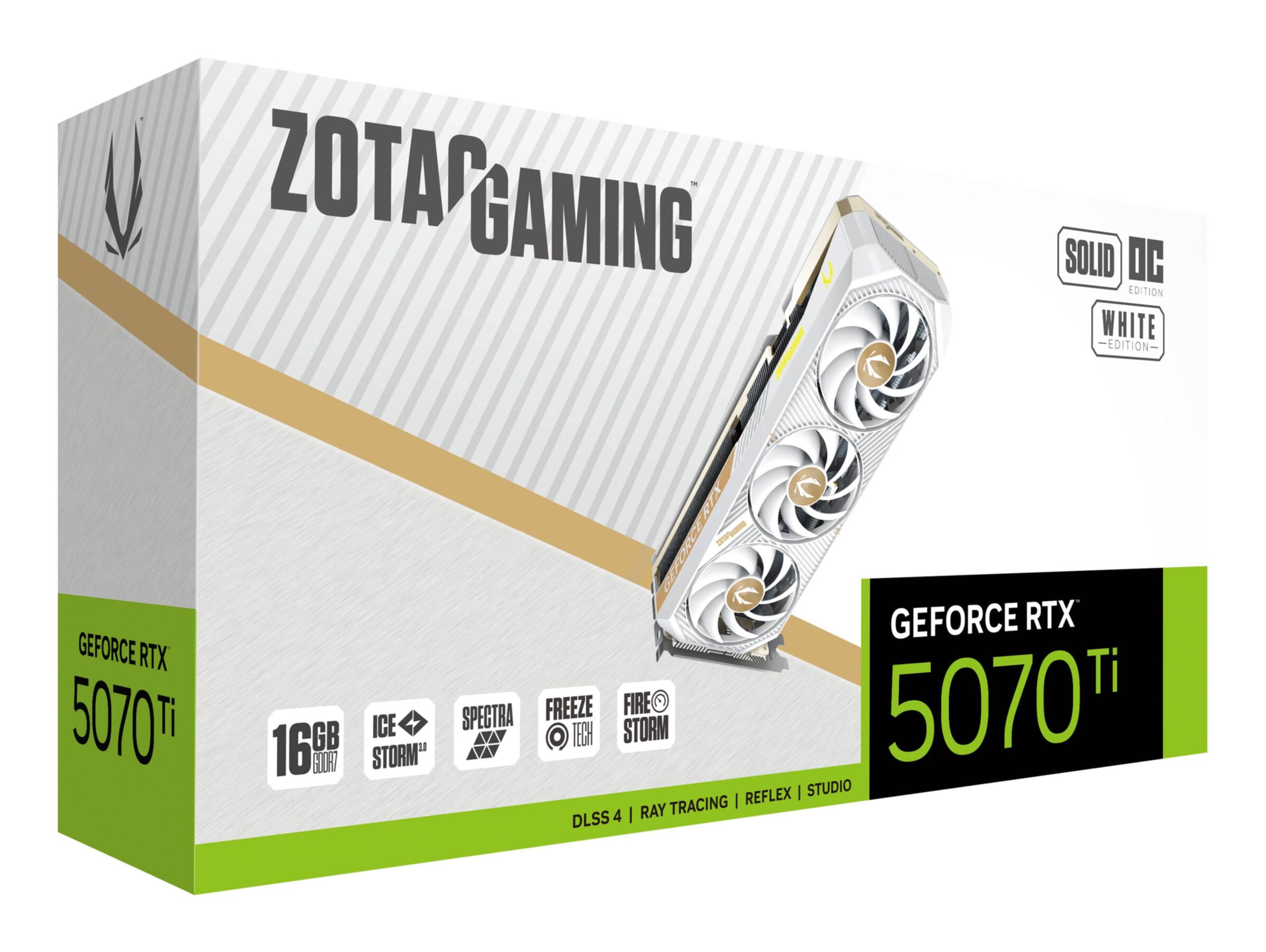 Zotac Grafikkarte »GAMING GeForce RTX 5070 Ti SOLID CORE OC«