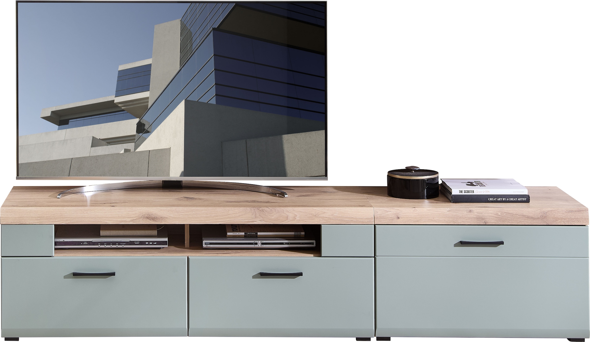 Innostyle TV-Schrank "FUN PLUS II", 2 Schubkästen, Softclose, ABS Kantensch günstig online kaufen