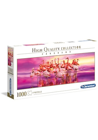 Clementoni® Puzzle »Panorama High Quality Collection - Tanz der Flamingos«, Made in... kaufen