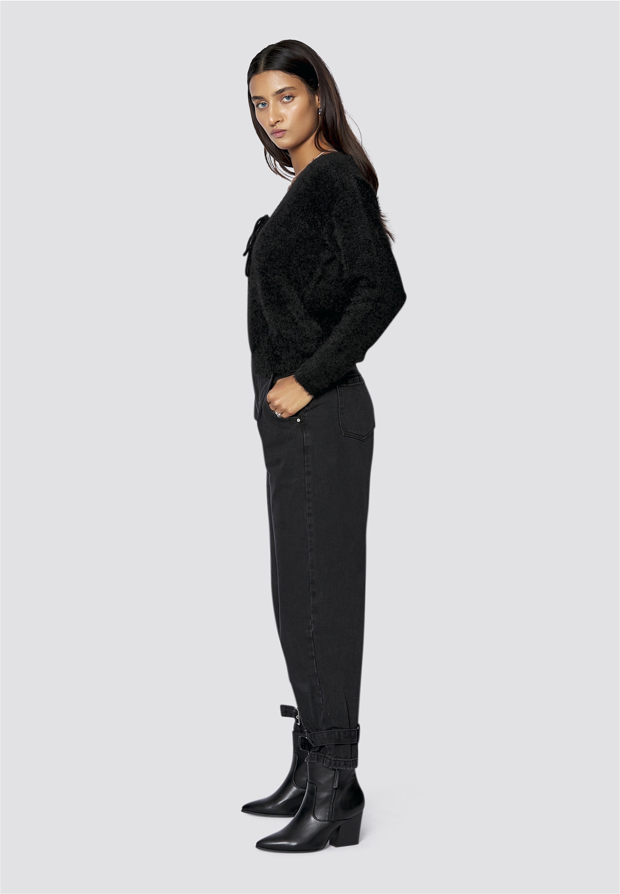 freshlions Strickjacke »Madison«, mit toller Binde-Funktion