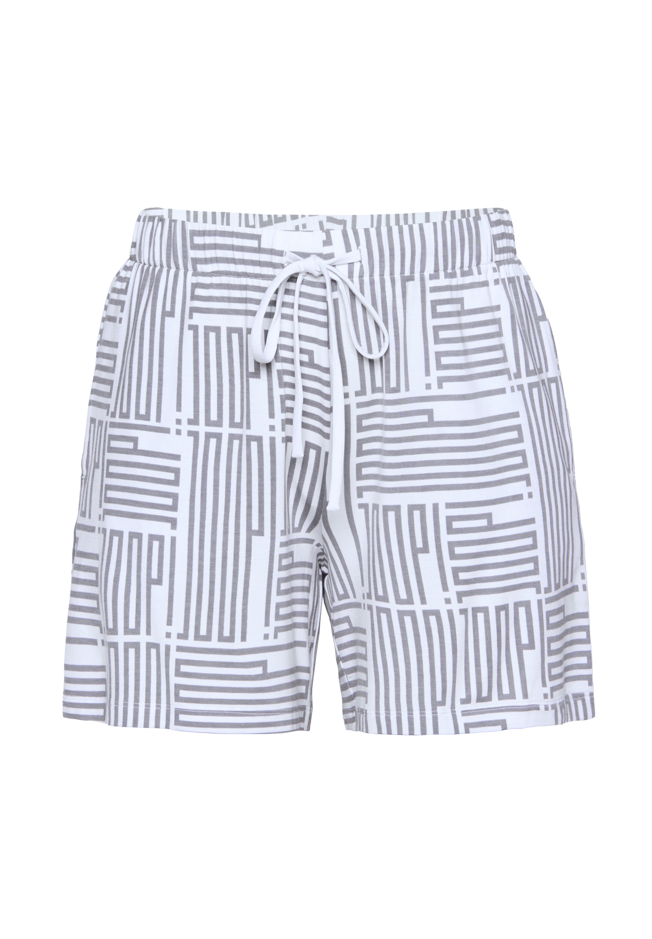 JOOP Shorts "Modern Deco" mit allover Wording, Gummizug und Bindeband, seit günstig online kaufen