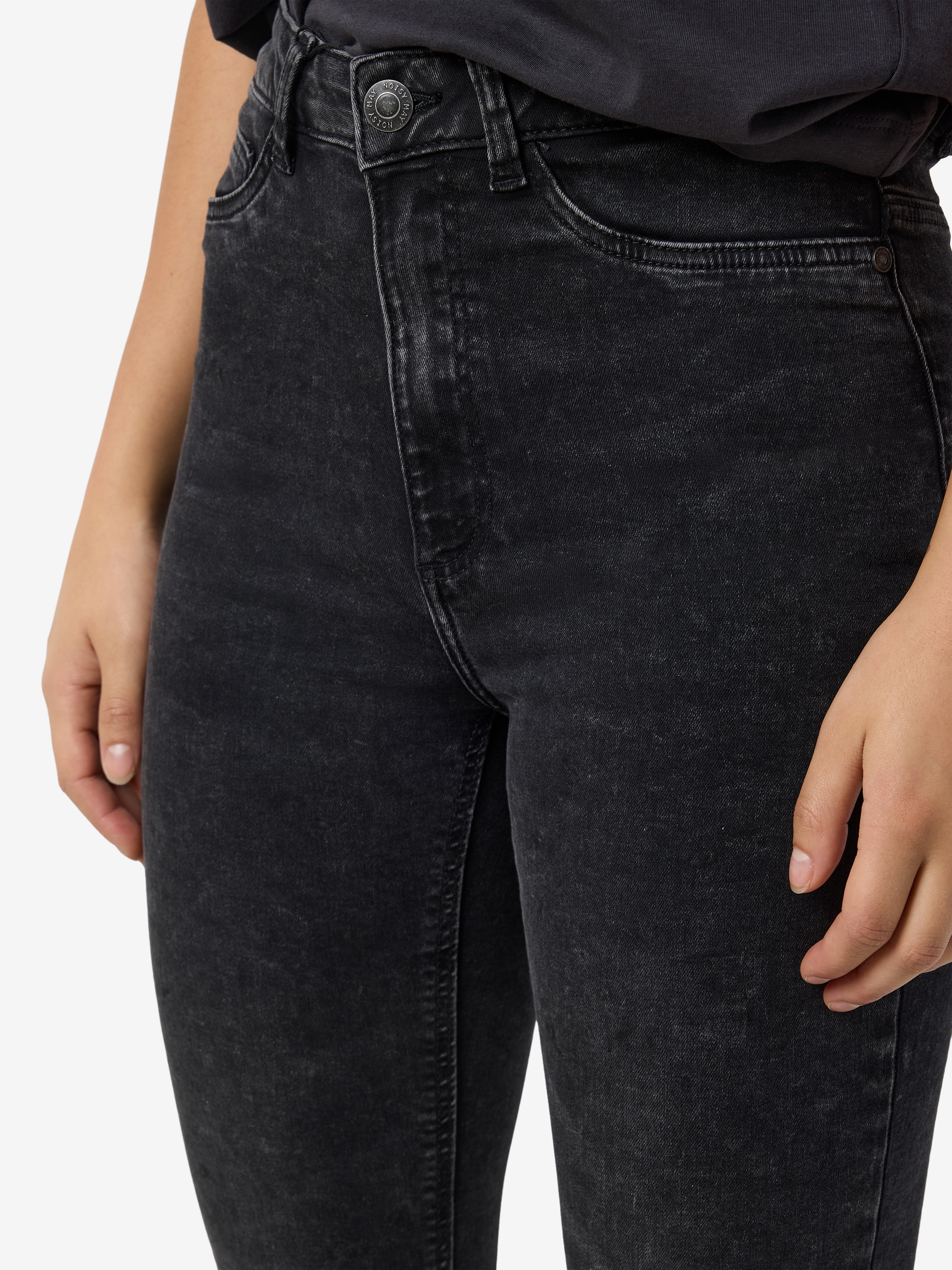 Noisy may High-waist-Jeans "NMCALLIE HW SKINNY JEAN VI481BL FWD NOOS" günstig online kaufen