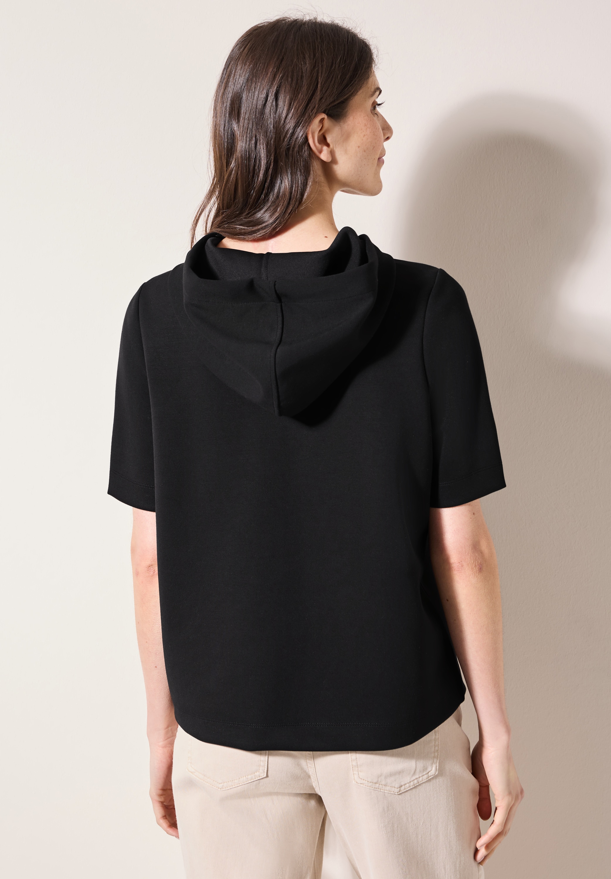 Cecil Sweatshirt, aus softem Materialmix