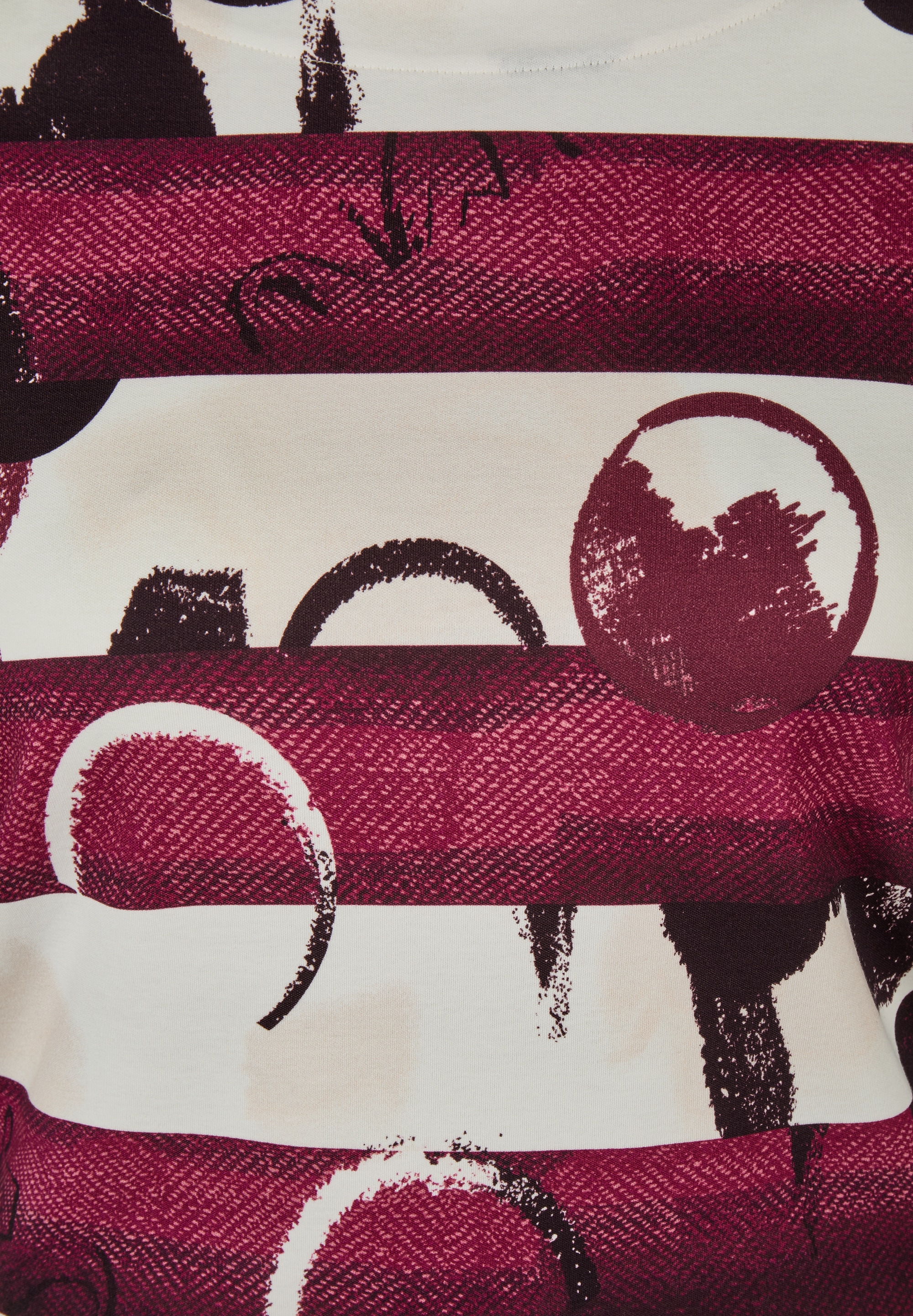 Rabe 3/4-Arm-Shirt mit grafischem Muster