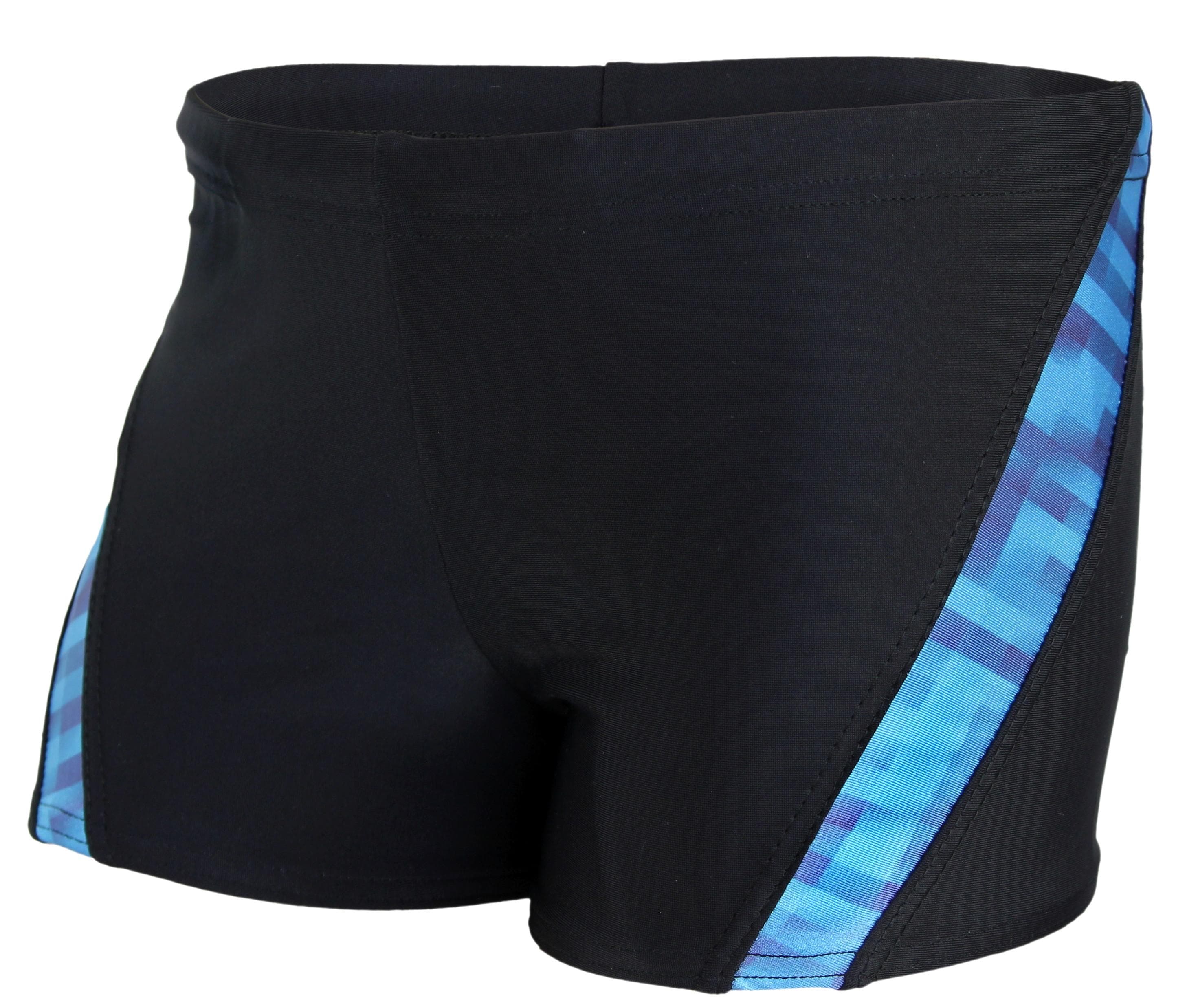 AQUARTI Badehose "Badehose Jungen Schwimmhose Kontrastfarbige Einsätze"