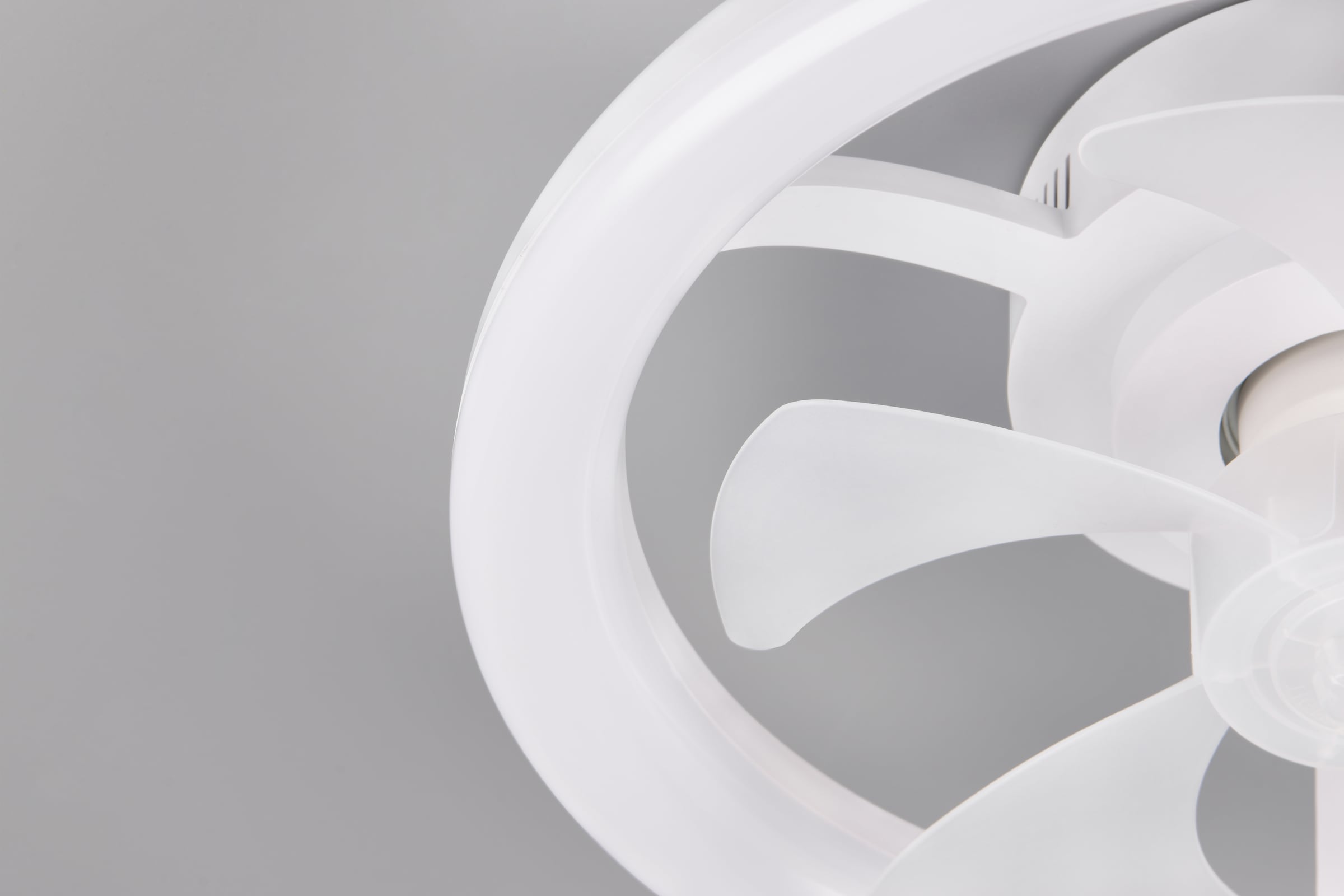 REALITY Leuchten LED Deckenleuchte »PAJALA mit Ventilator, Deckenventilator mit Licht, 22W LED CCT Ø 40cm« LED-Board 1 Stk. Farbwechsler | warmweiß - kaltweiß Fernbedienung 3 Geschwindigkeiten Timer Vor- & Rücklauf dimmbar