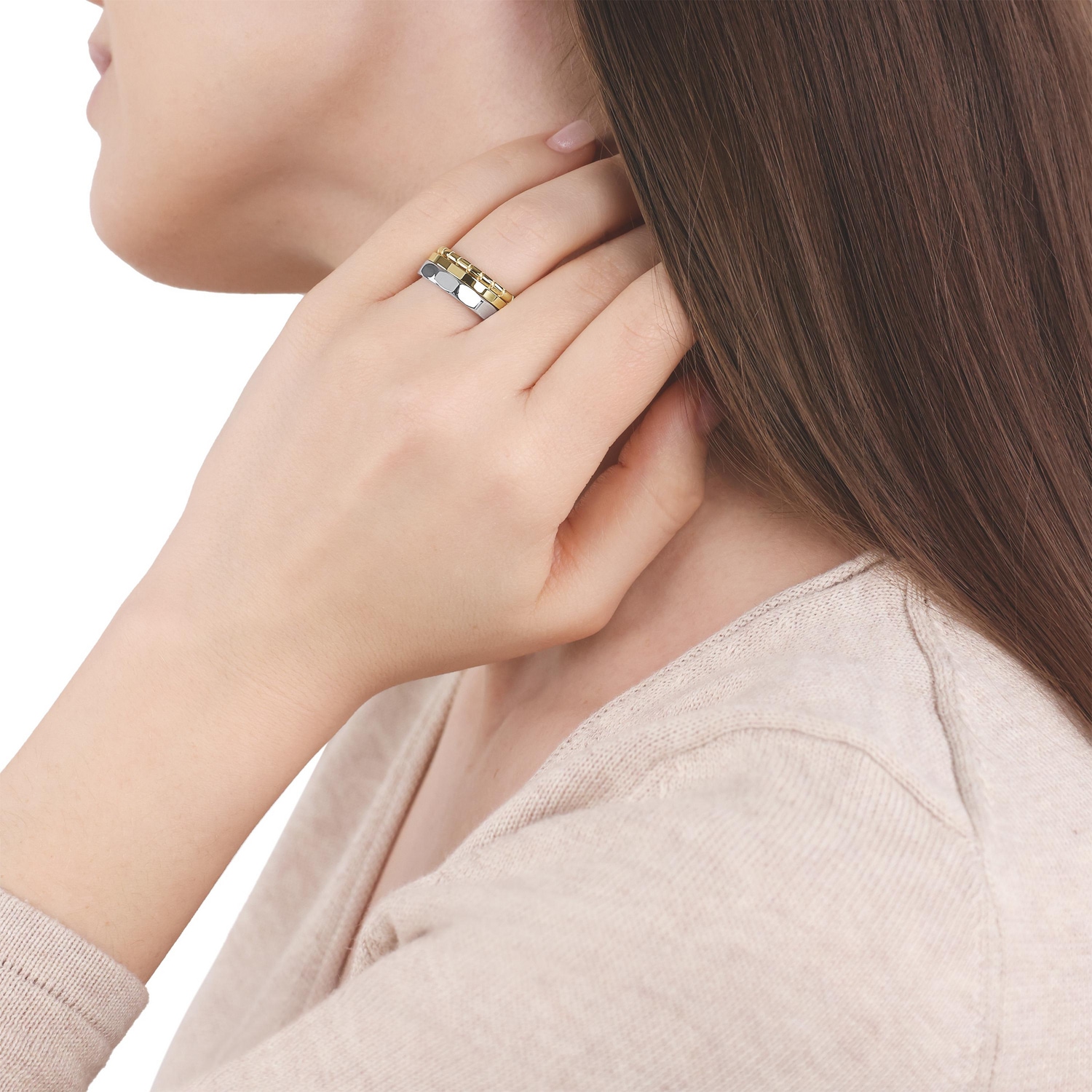 TOM TAILOR Ring-Set »Multipack Schmuck Geschenk Edelstahl«