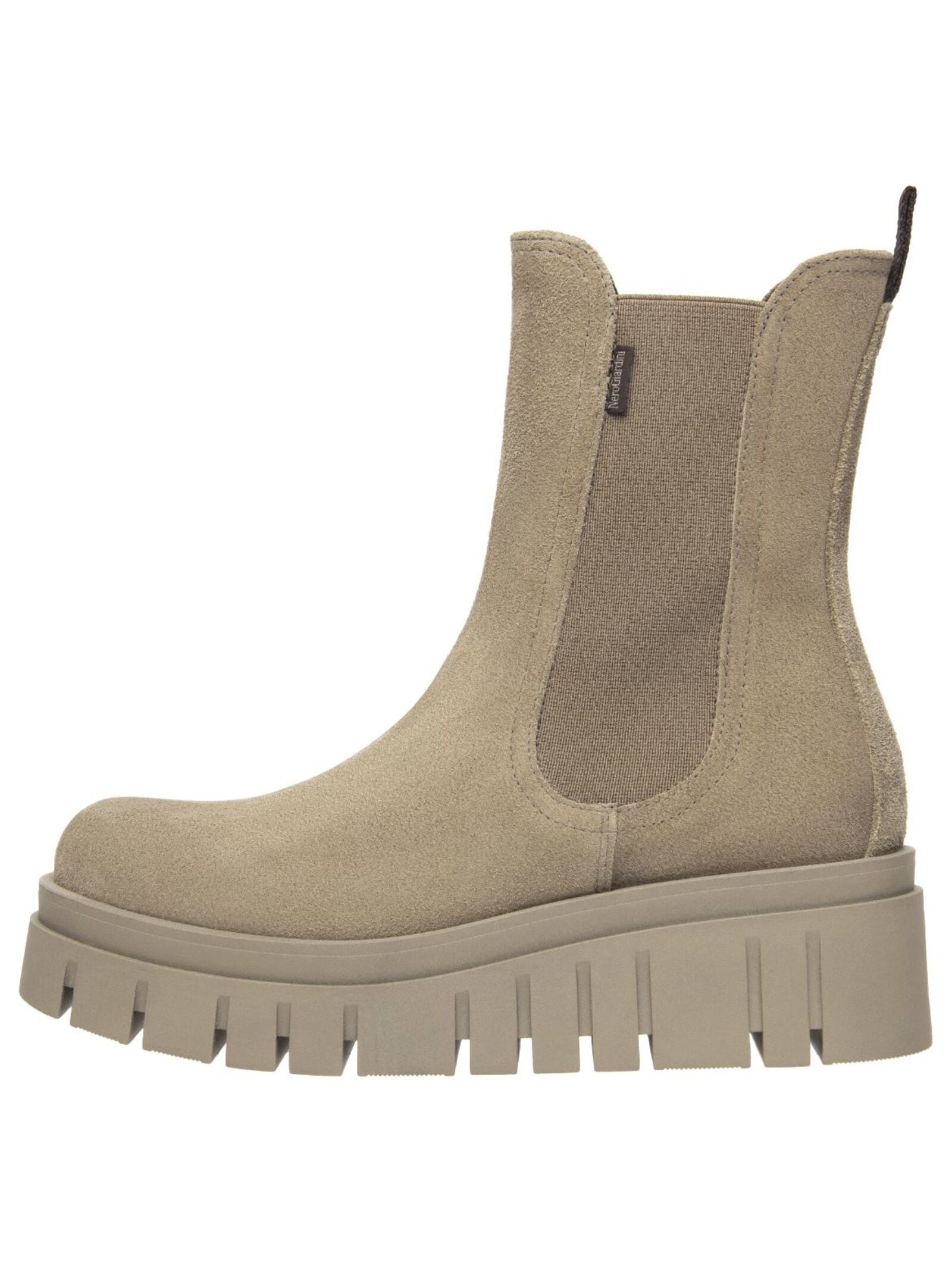 Nero Giardini Plateaustiefelette »Nero Giardini Stiefelette Veloursleder/Textil«