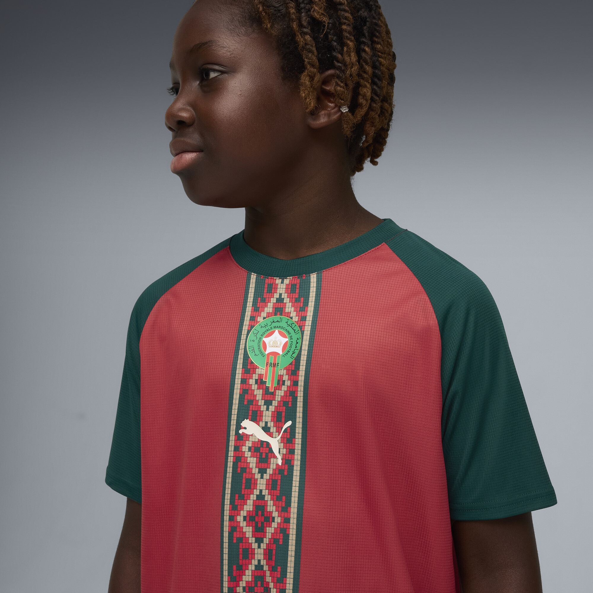PUMA Trainingsshirt »Marokko Aufwärmtrikot Jugendliche«