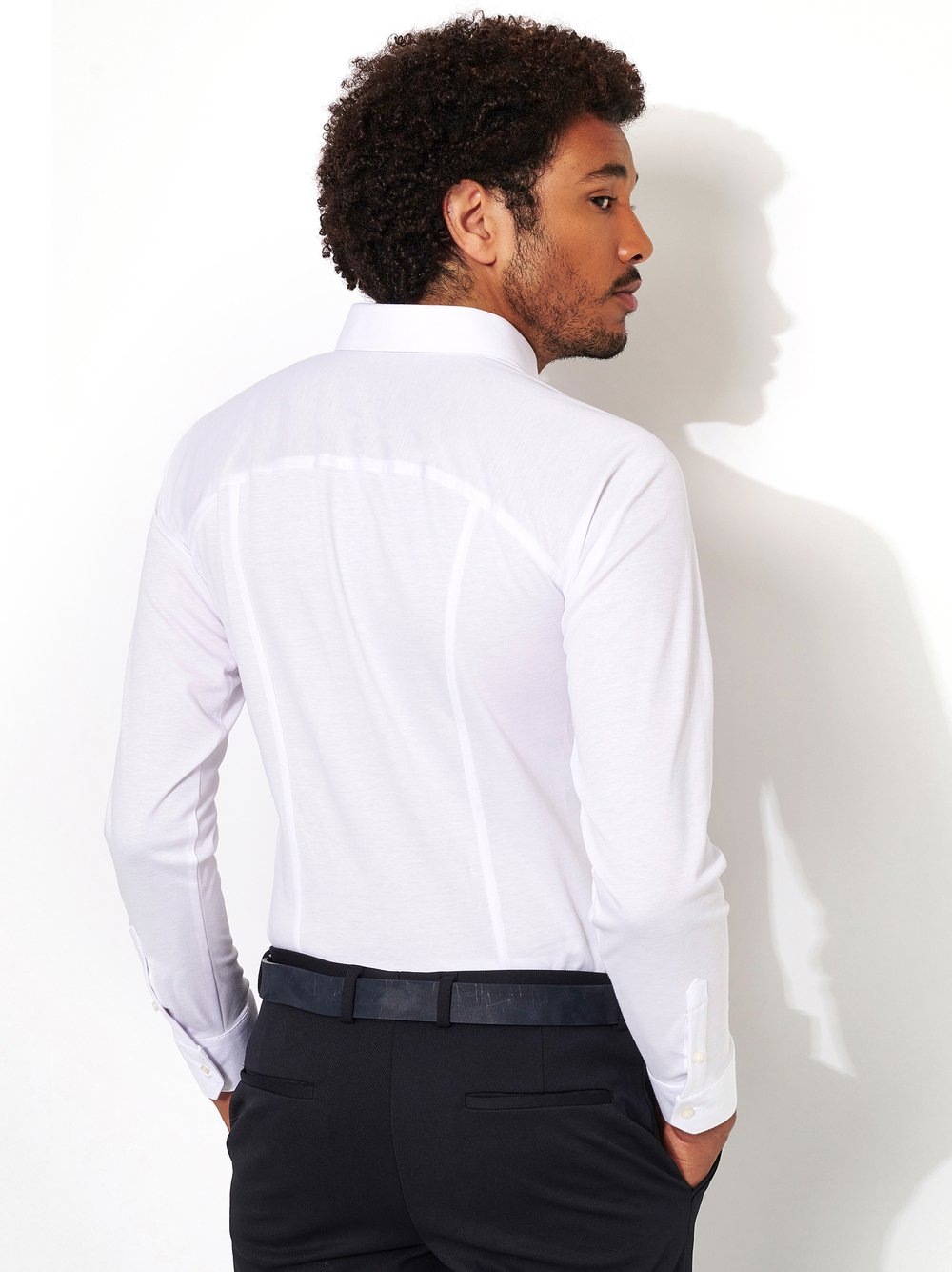 DESOTO Langarmhemd "Casual Kent 1/1", Mit Rundhalsausschnitt günstig online kaufen