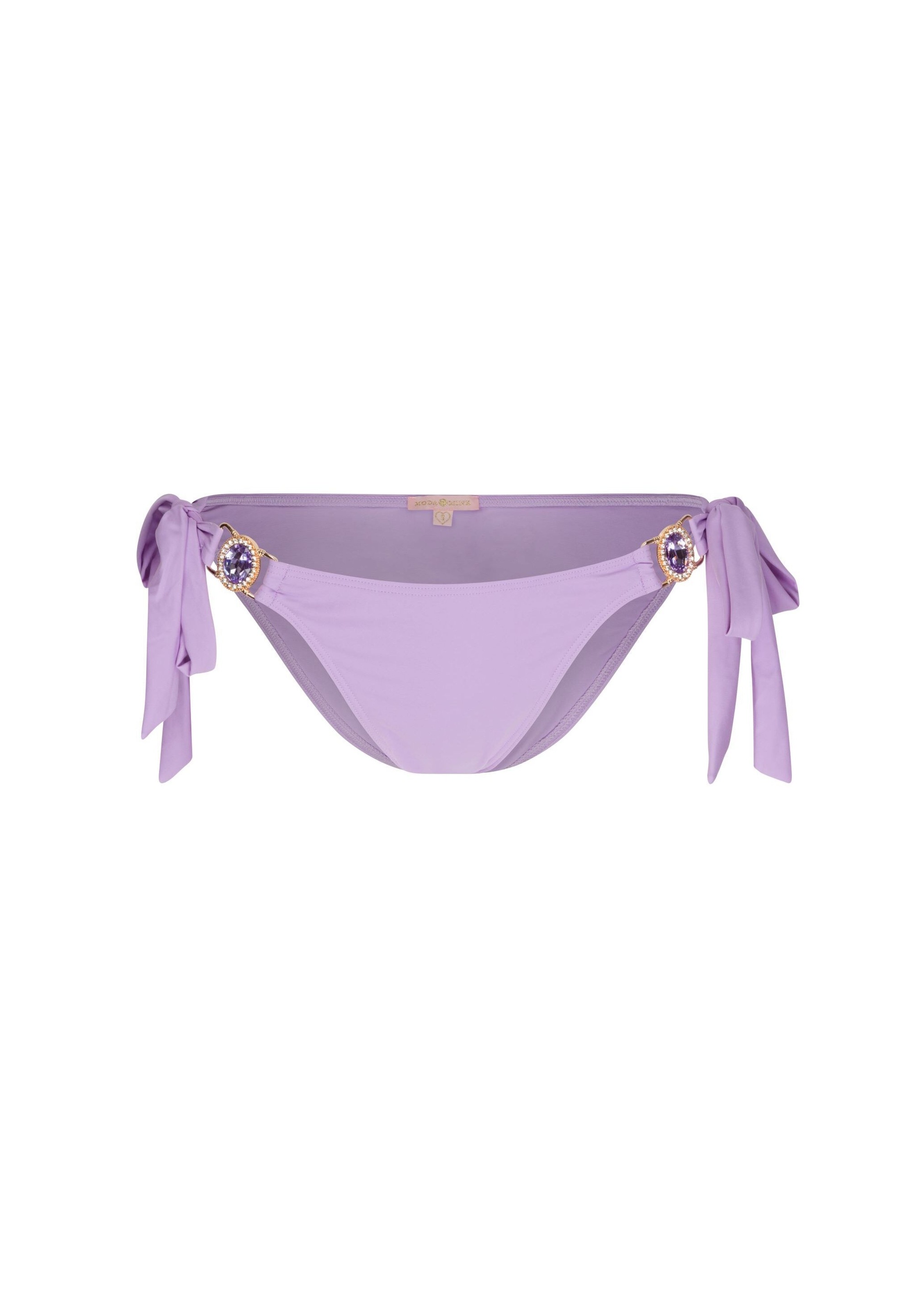 Moda Minx Bikini-Hose »Amour«, (1 St., Panty), mit stilvollem Steinbesatz