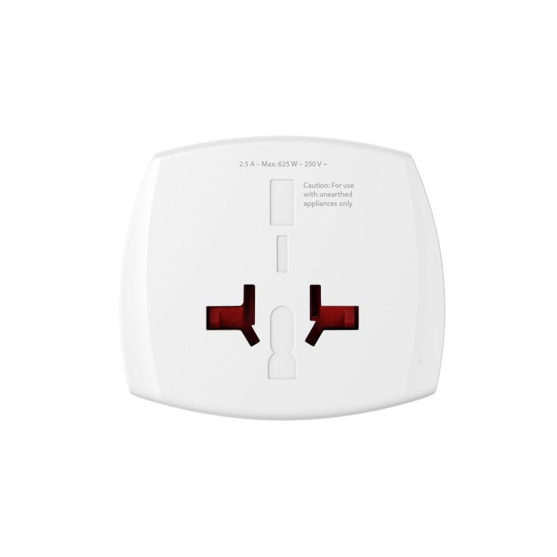 Hama Reiseadapter »Weltreiseadapter, 2-polig, weltweit einsetzbar«