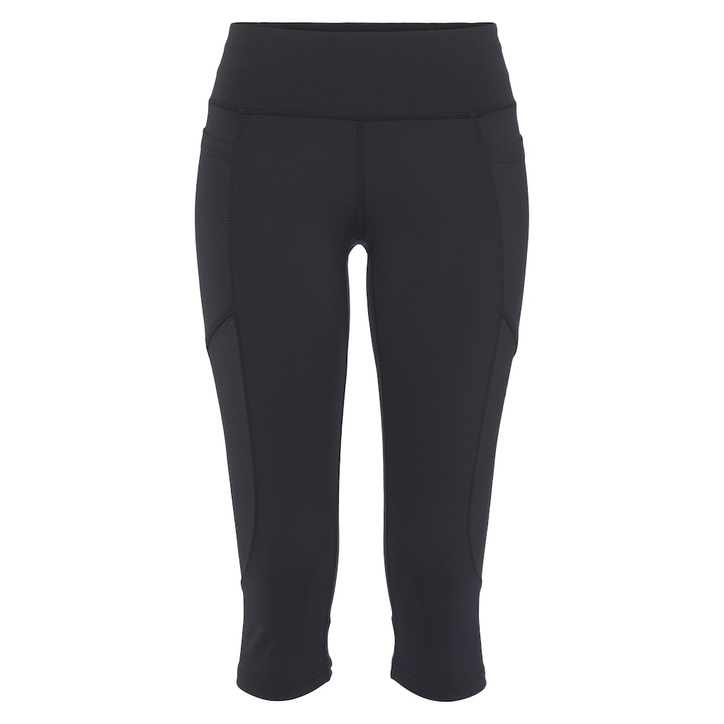 FAYN SPORTS 3/4-Leggings »Train Slim Cropped«, mit atmungsaktiven Einsätzen