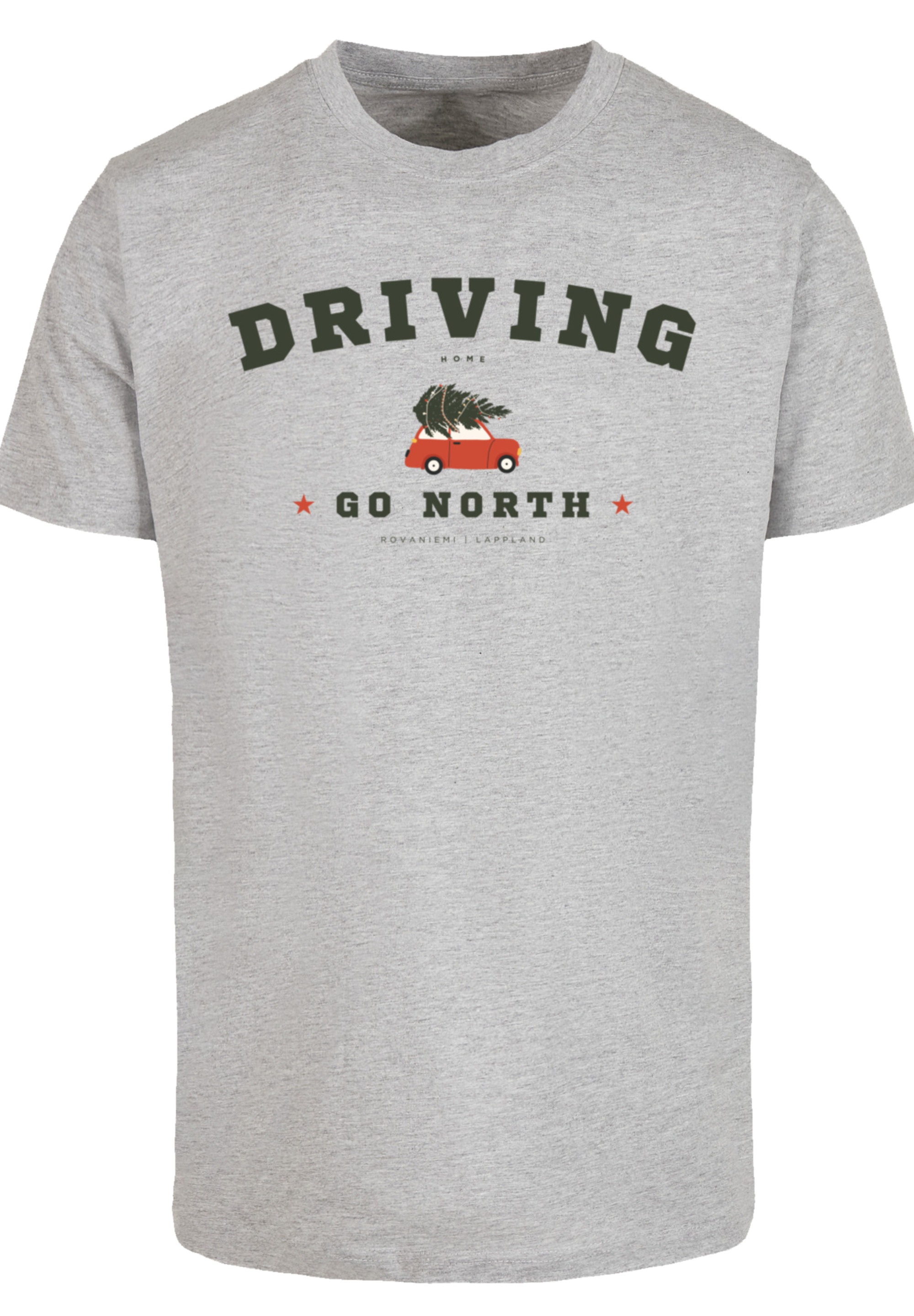 F4NT4STIC T-Shirt »Driving Home Weihnachten«, Weihnachten, Geschenk, Logo