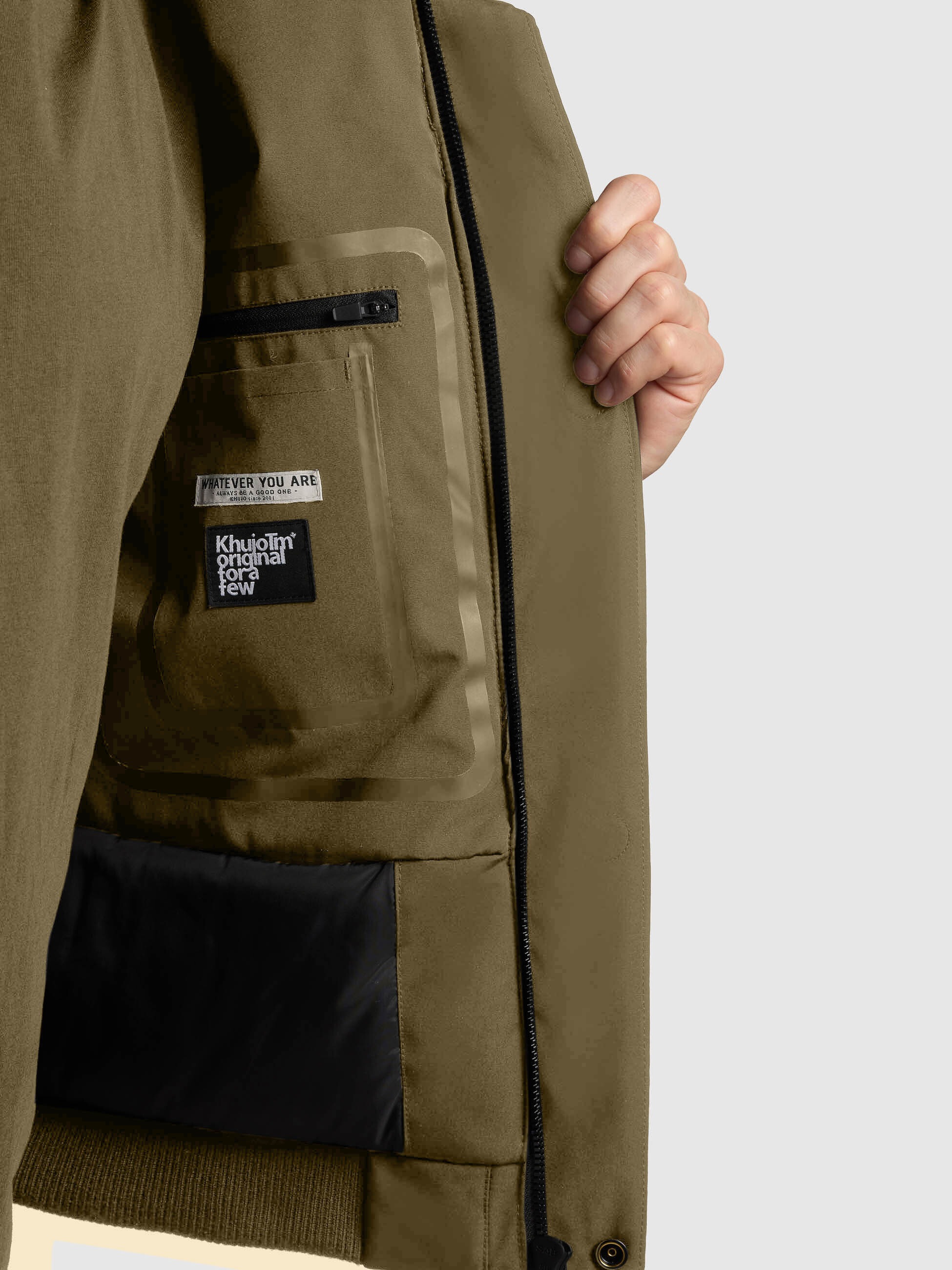 khujo Anorak »JAFAR« mit Kapuze