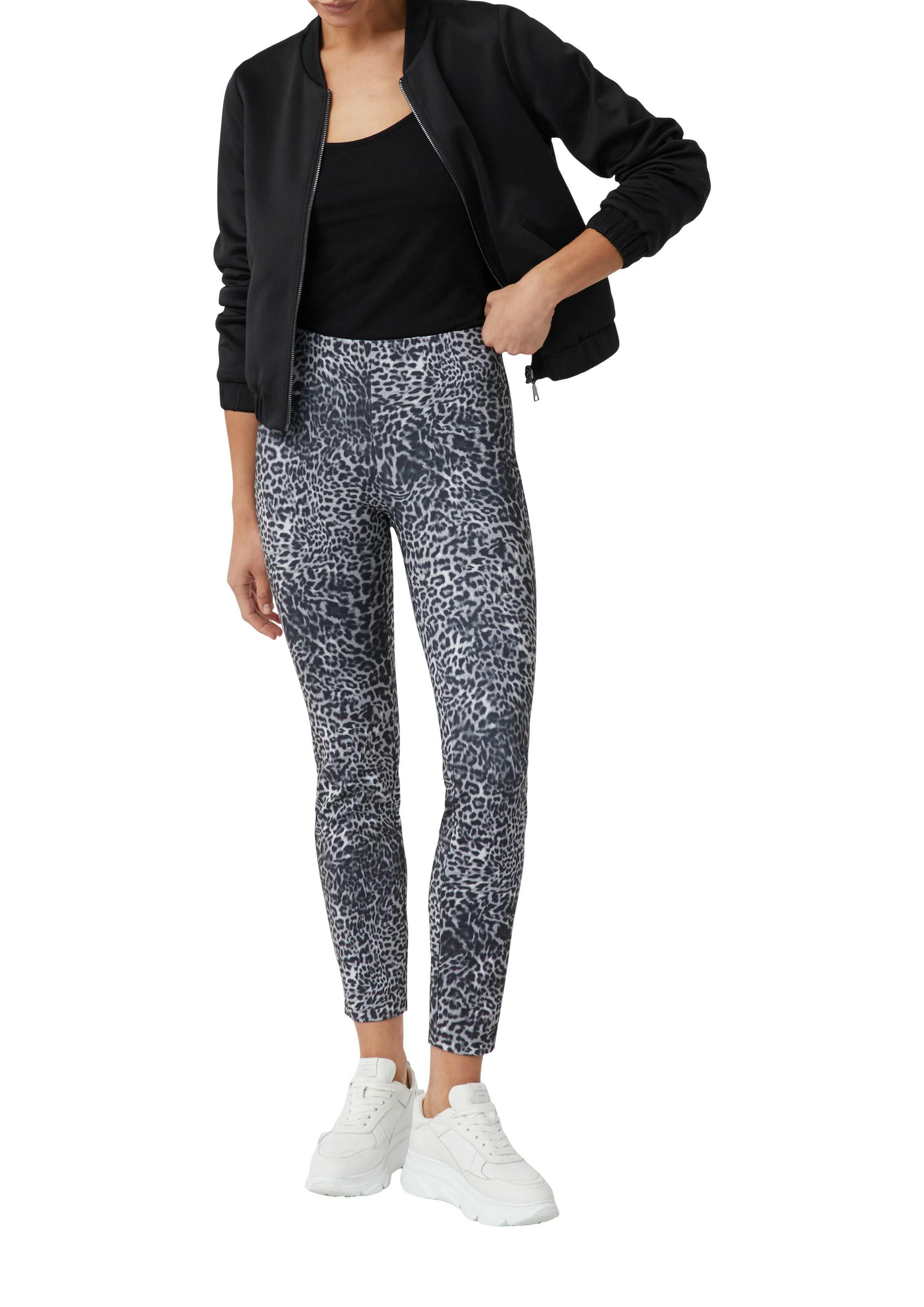 Comma Leggings, mit All-Over Print