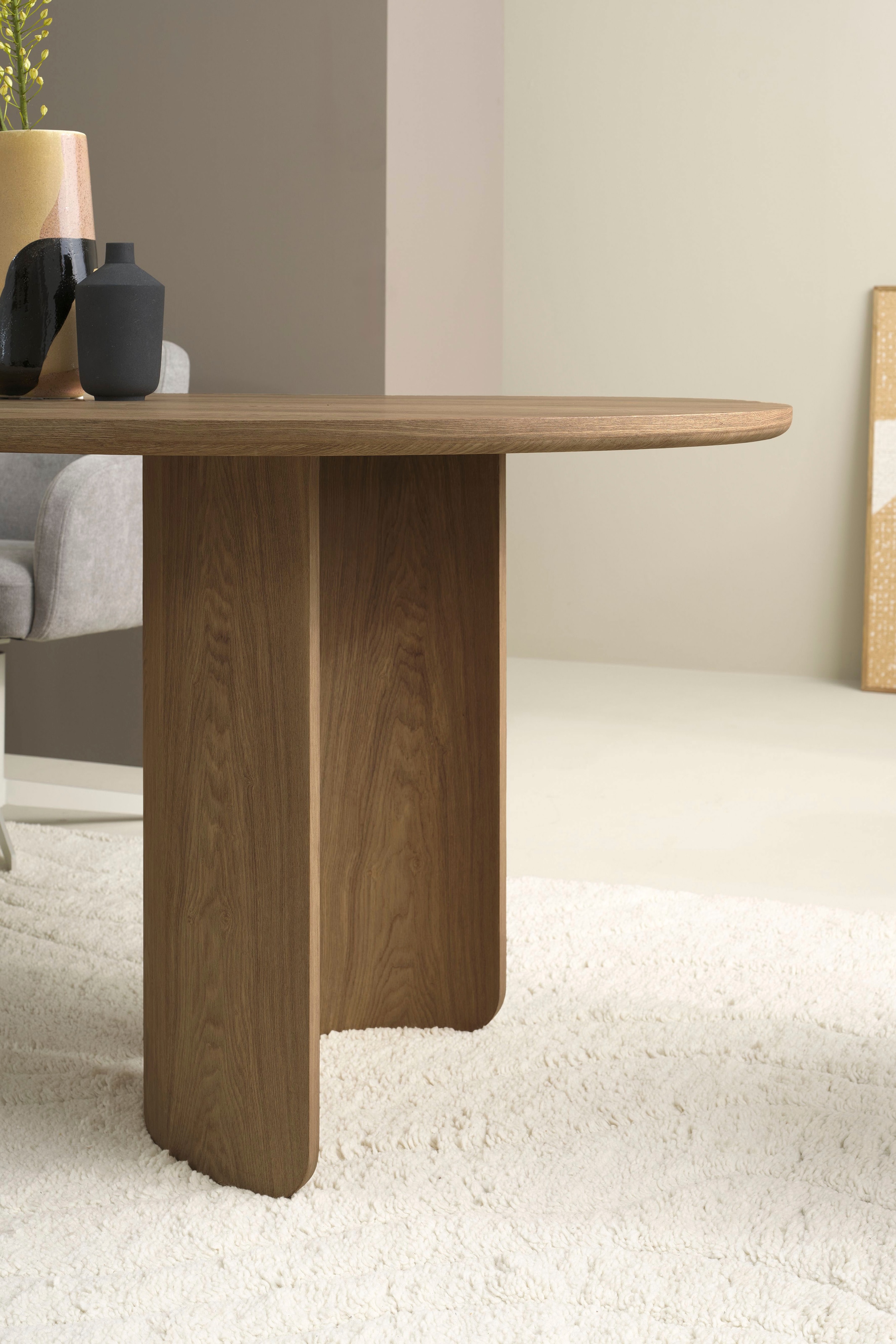 SCHÖNER WOHNEN-Kollektion Esstisch »GRIMSTAD« 1 Stk. tlg. in 160 cm oder 200 cm, mit variabel montierbarem Untergestell