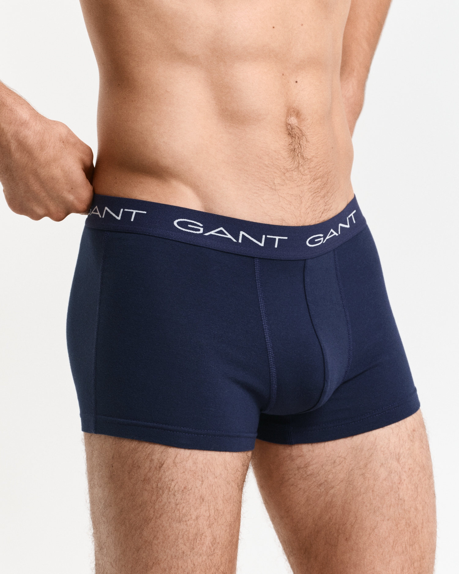 Gant Boxershorts Packung, 3, 3 Stk. mit elastischem Logobund