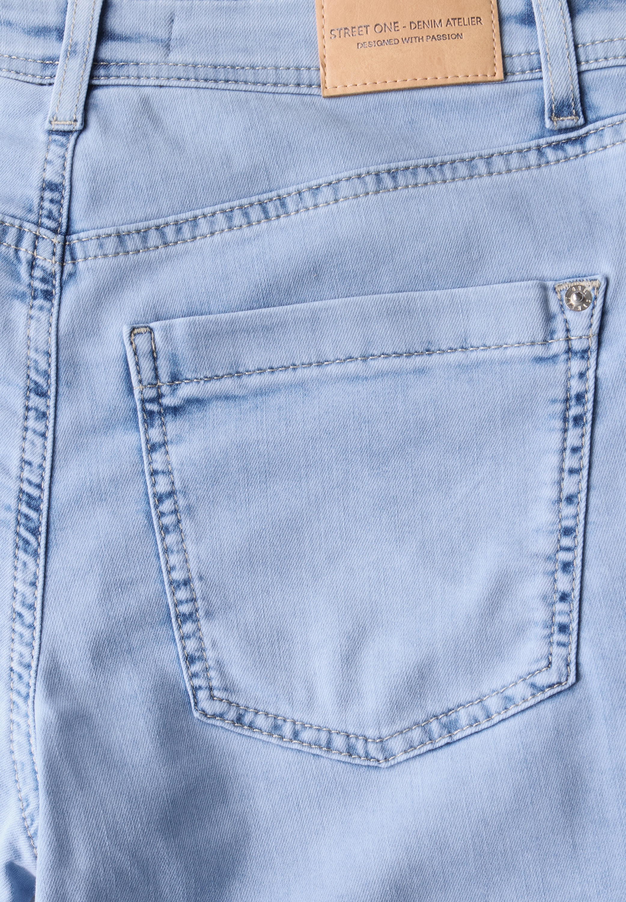 STREET ONE Comfort-fit-Jeans, Middle Waist