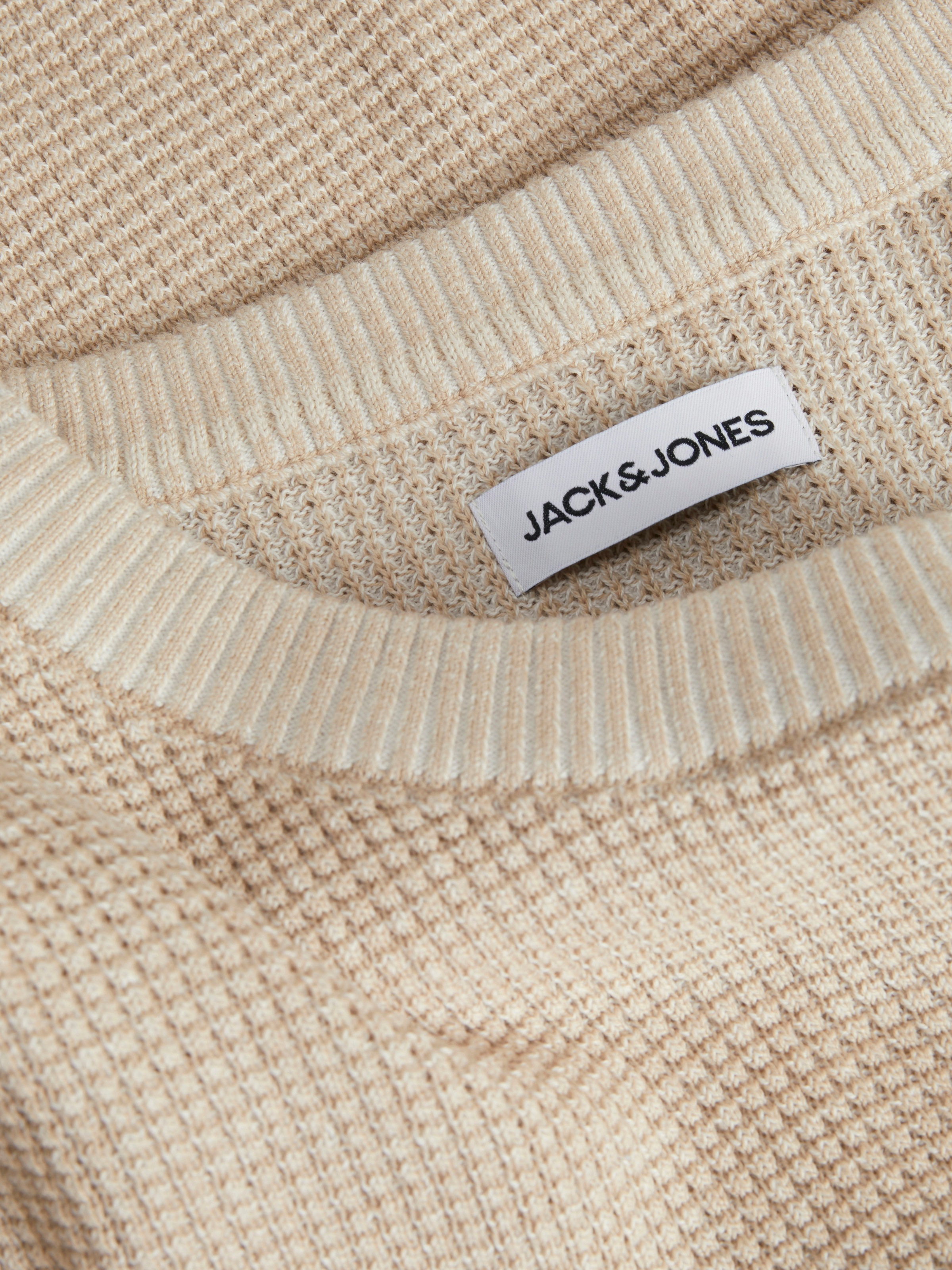 Jack & Jones Strickpullover »JJWALTER KNIT RELAXED CREW NECK«