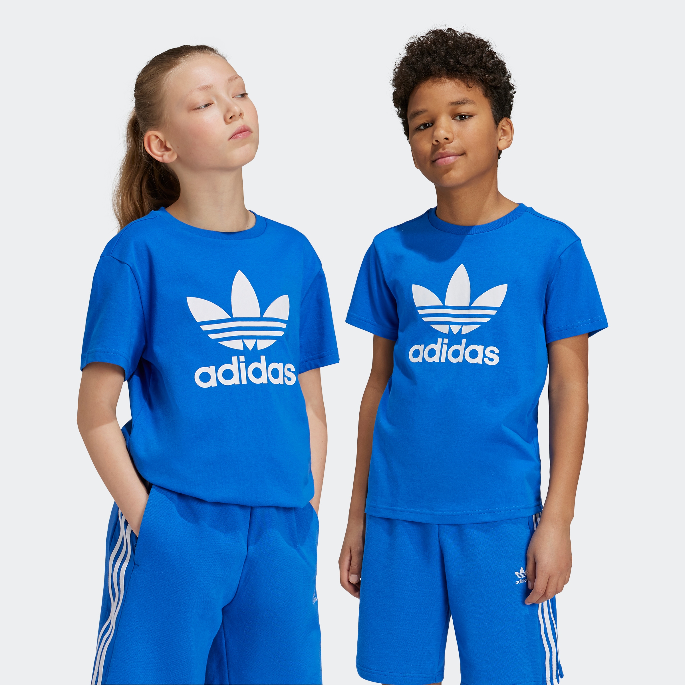 Adidas originals trefoil jersey tee best sale