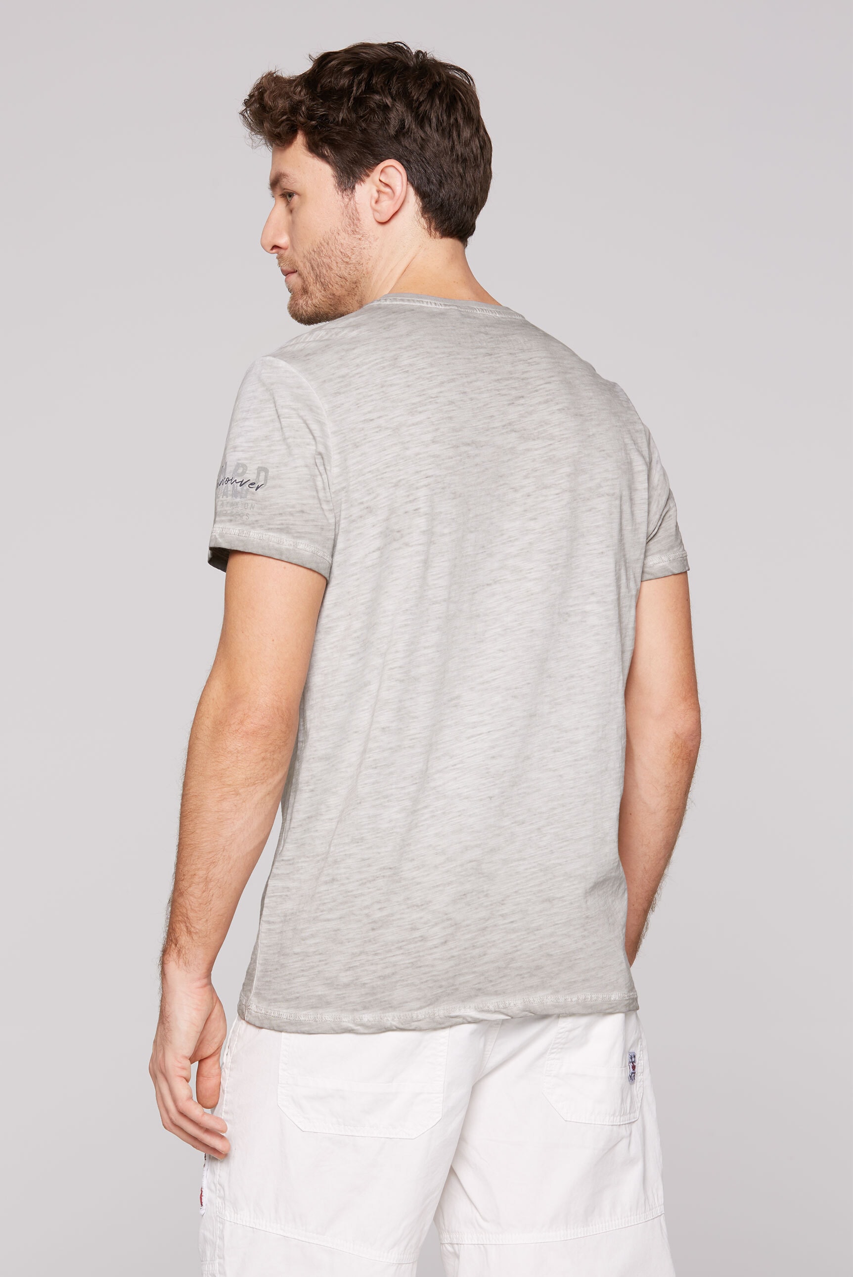 CAMP DAVID Rundhalsshirt, aus Baumwolle