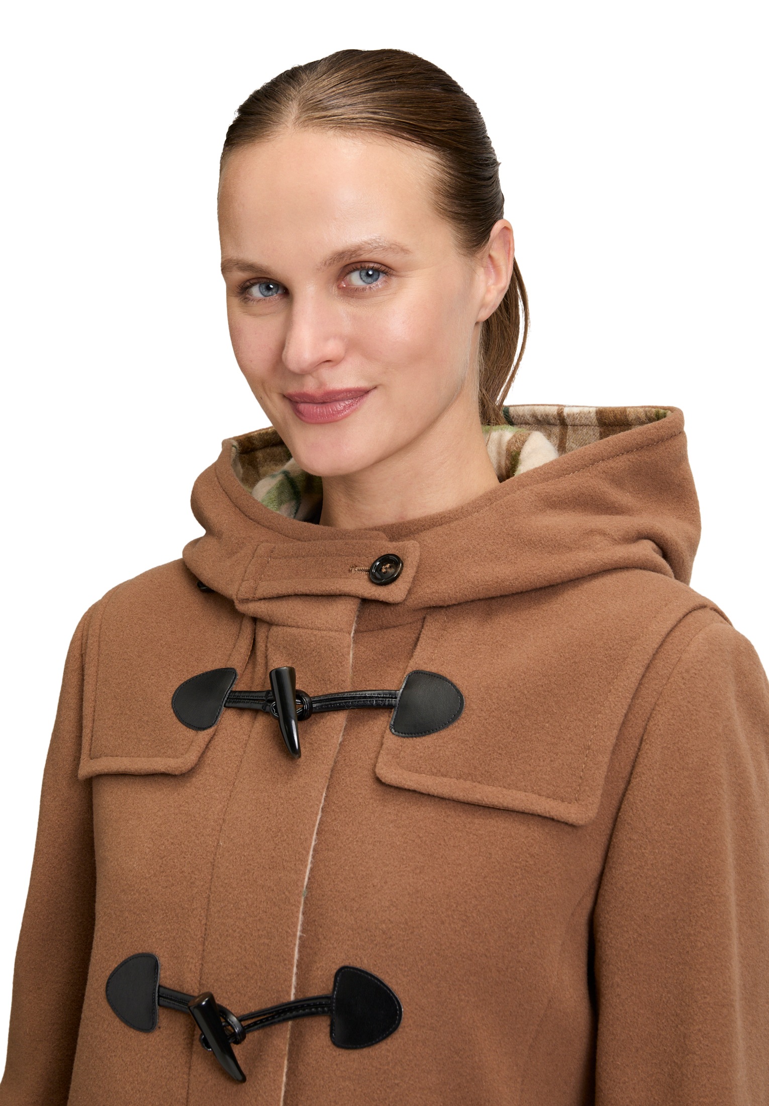 Gil Bret Outdoorjacke »Gil Bret Damen Dufflecoat mit Kapuze«, mit Kapuze