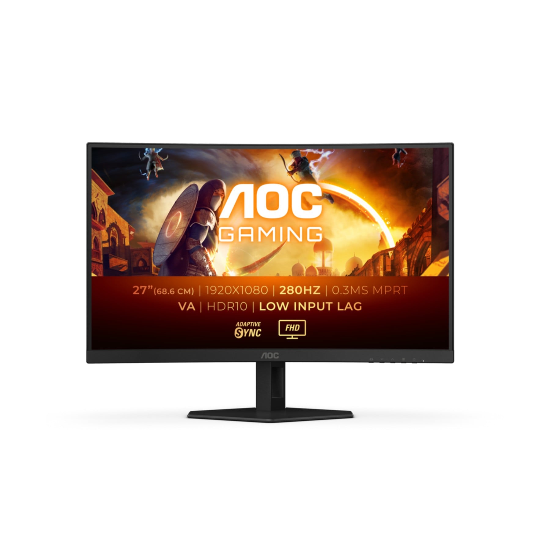 AOC LED-Monitor »C27G4ZXE«, 69 cm/27 Zoll, 1920 x 1080 px, Full HD, 0,3 ms Reaktionszeit, 280 Hz