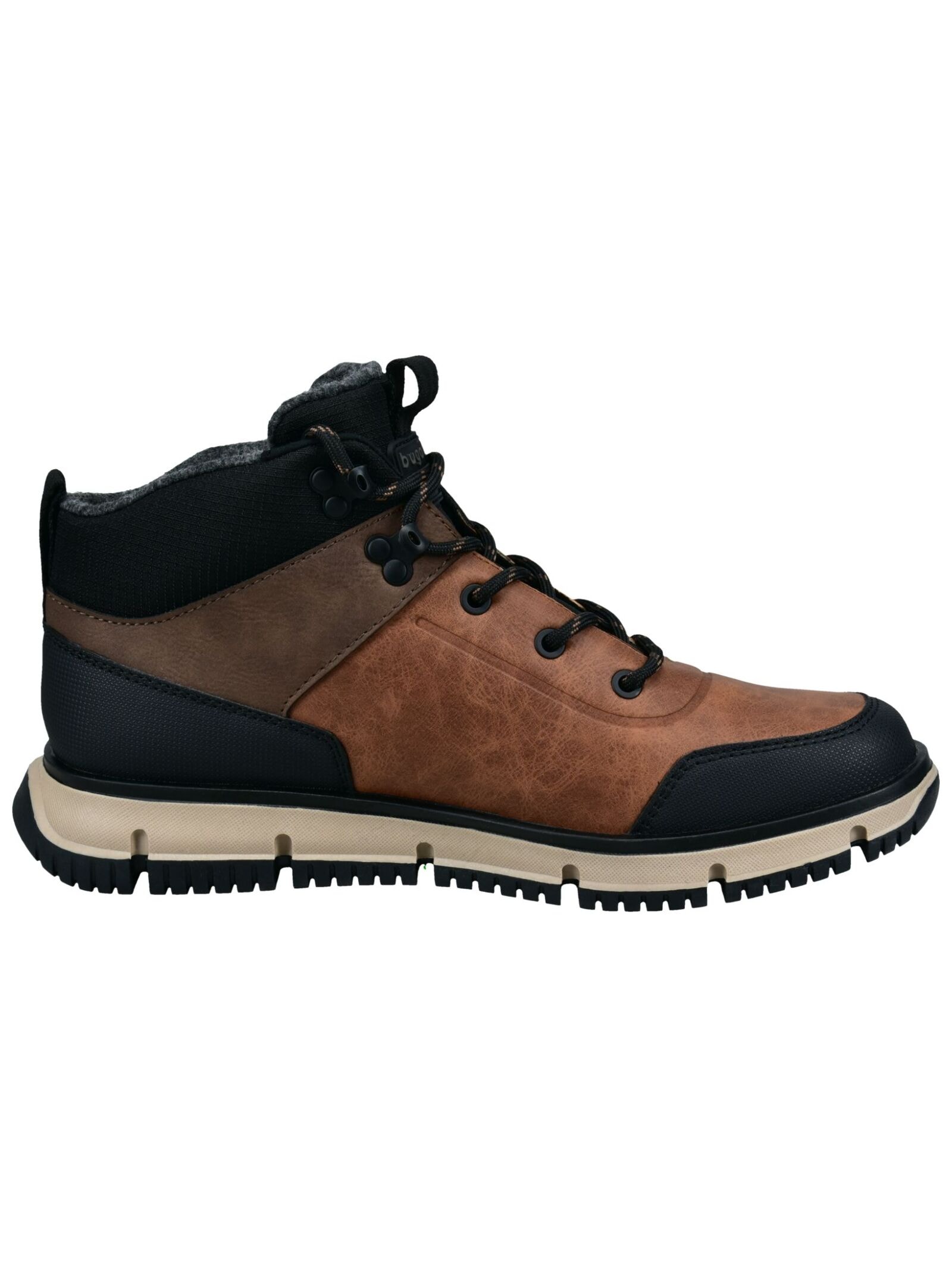 bugatti Schnürstiefelette »bugatti Stiefelette Lederimitat/Textil«