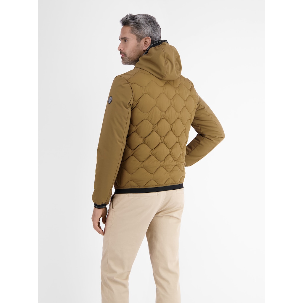 LERROS Outdoorjacke »LERROS Softshell-Hybrid Blouson«, mit Kapuze