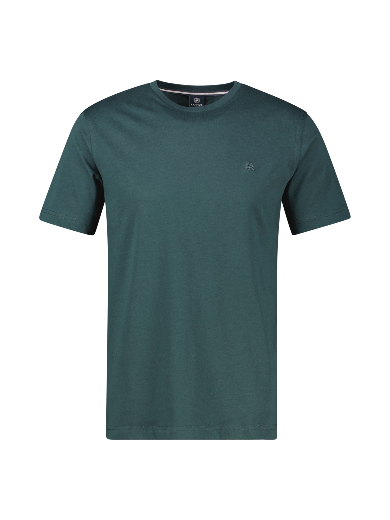 LERROS Rundhalsshirt "Sommerliches T-Shirt mit O-Neck in großen Größen"