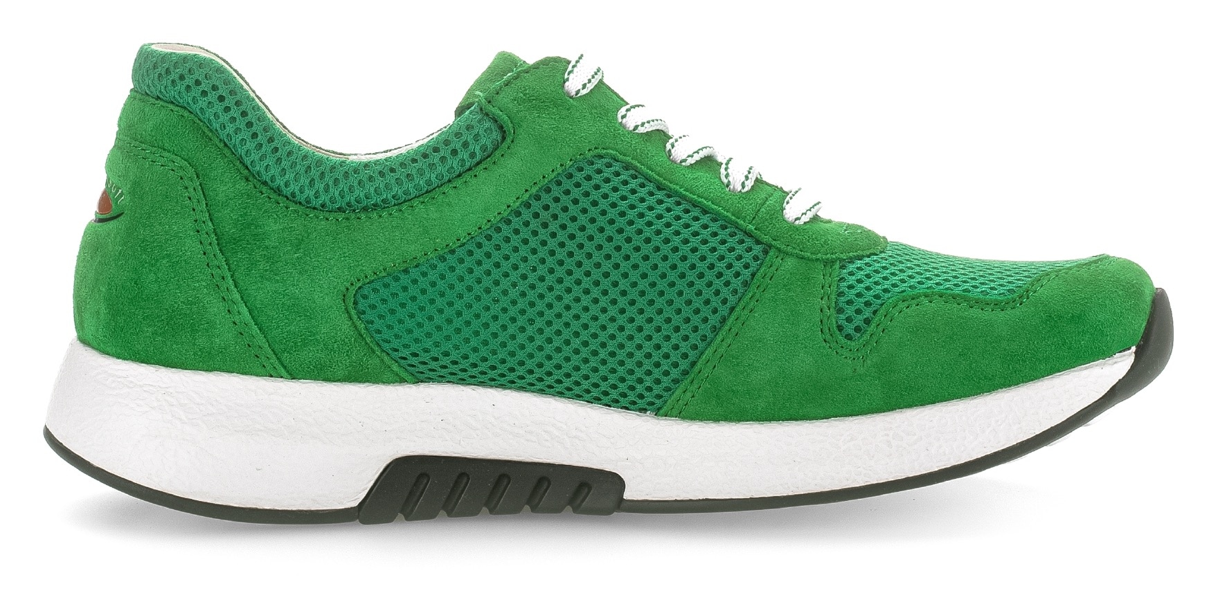 Gabor Rollingsoft Keilsneaker, Freizeitschuh, Halbschuh, Schnürschuh mit OPTIFIT-Wechselfußbett