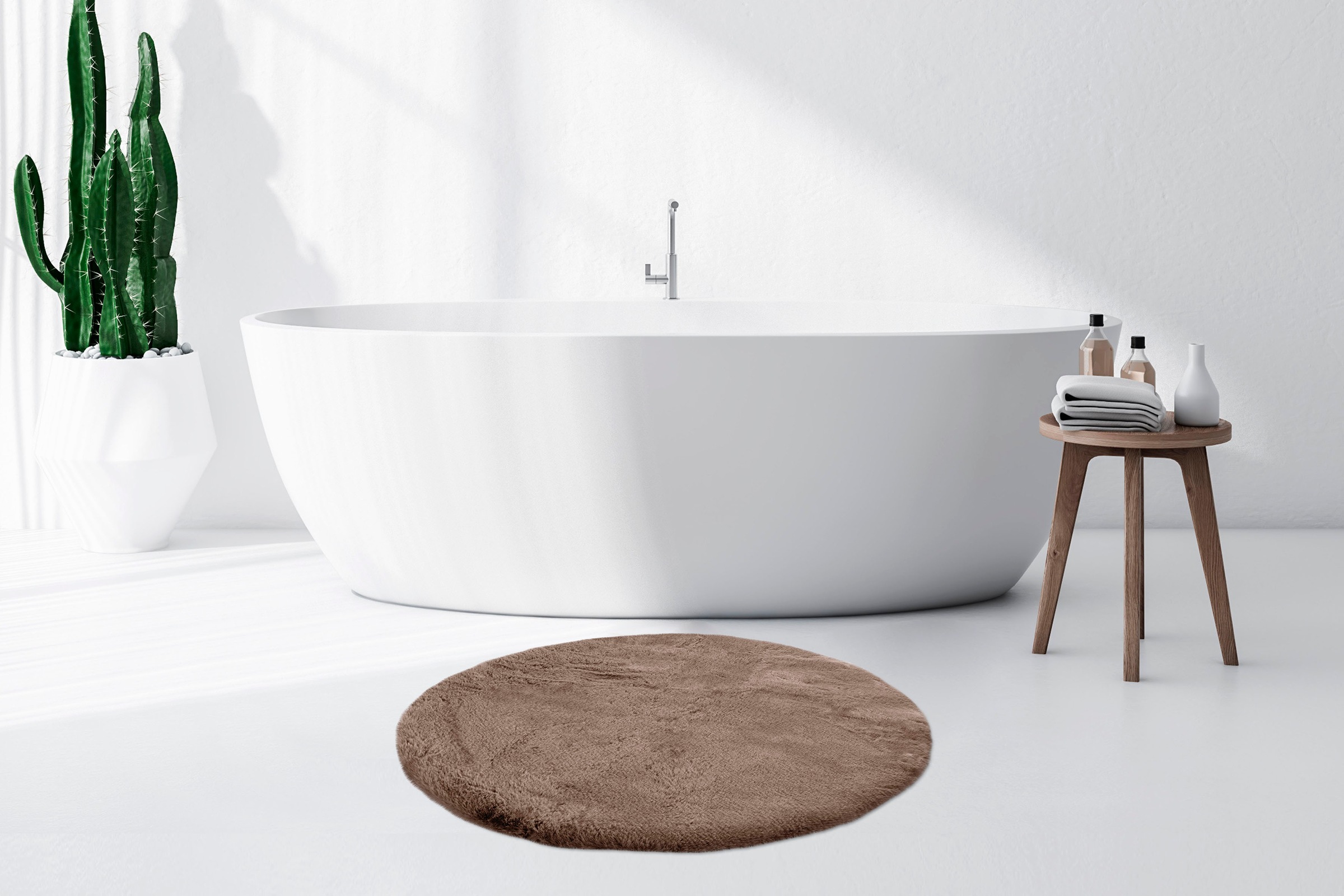 Kayoom Badematte "Rabbit" Höhe 22 mm rutschhemmend beschichtet fußbodenheiz günstig online kaufen