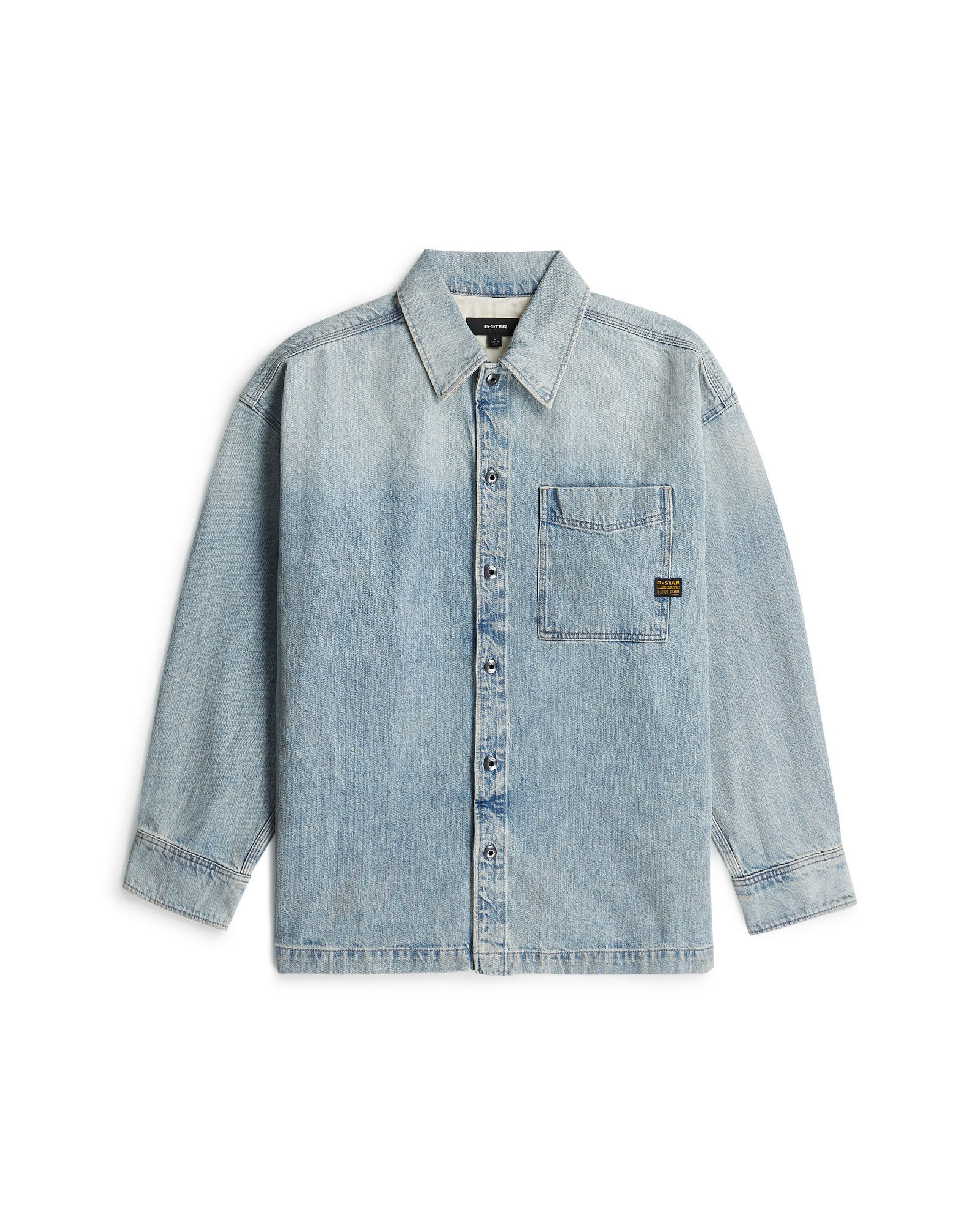 G-STAR Langarmshirt »Boxy Fit Overshirt«