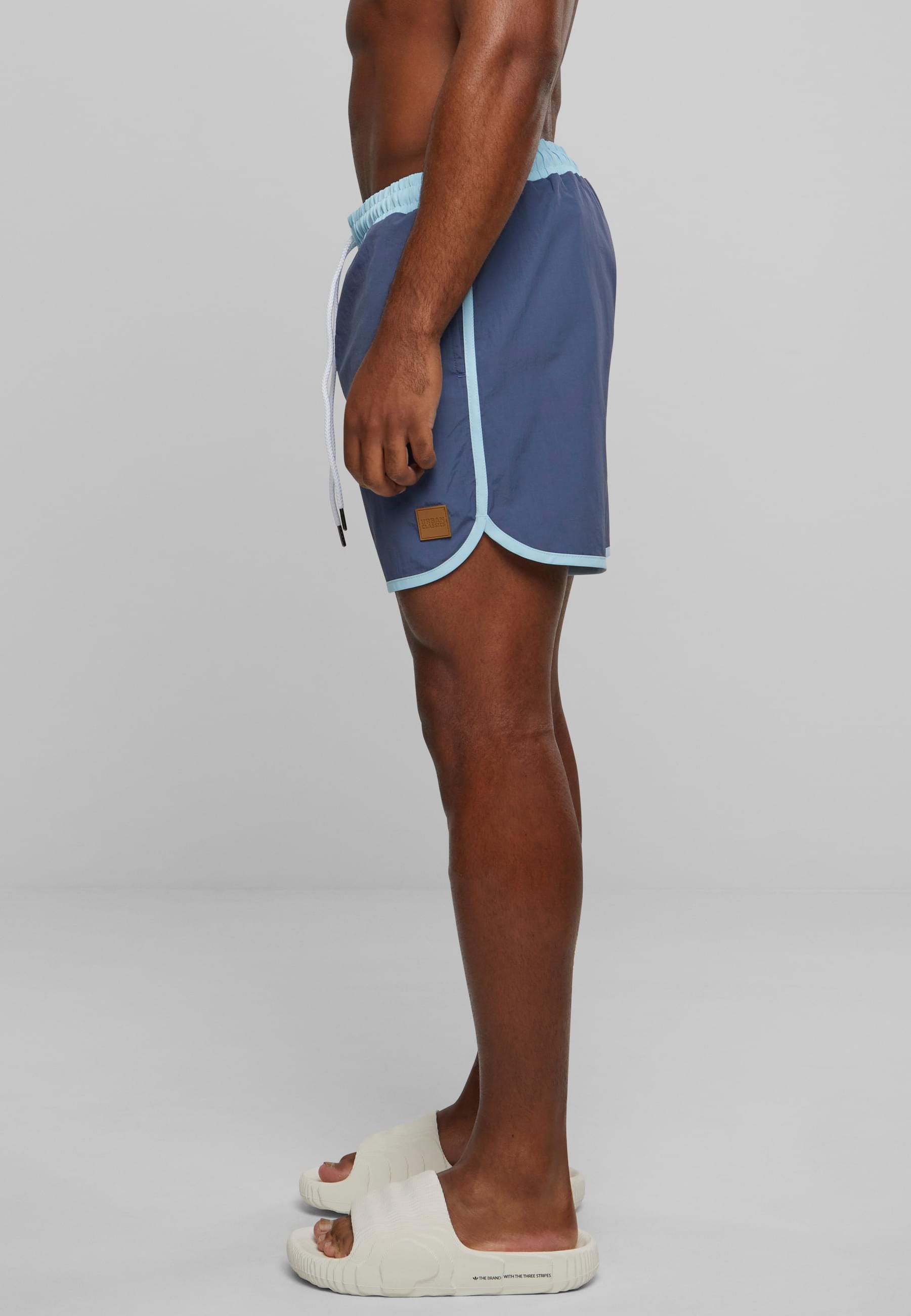 URBAN CLASSICS Badeshorts »Urban Classics Herren Retro Swimshorts«