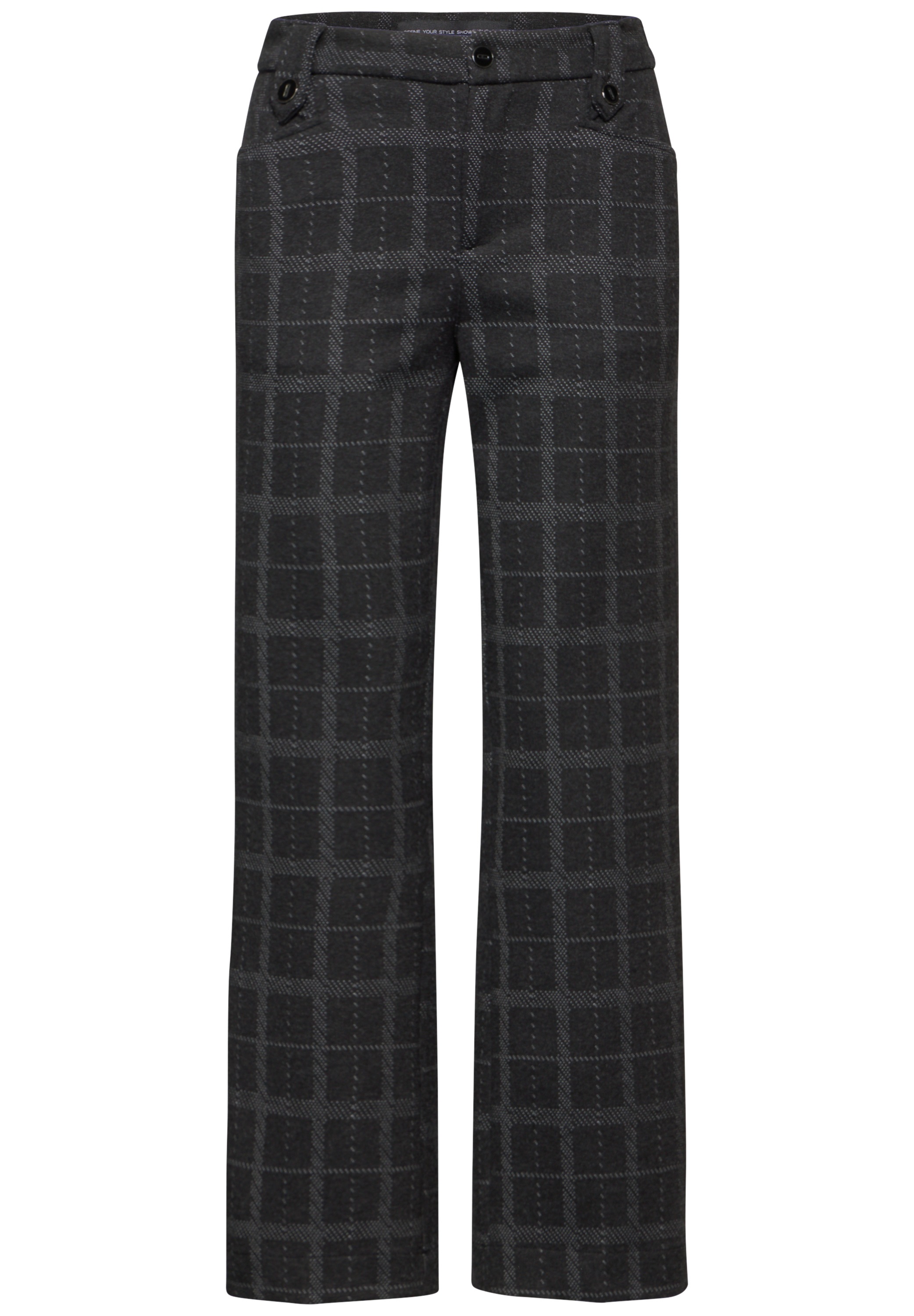 STREET ONE Stoffhose, High Waist