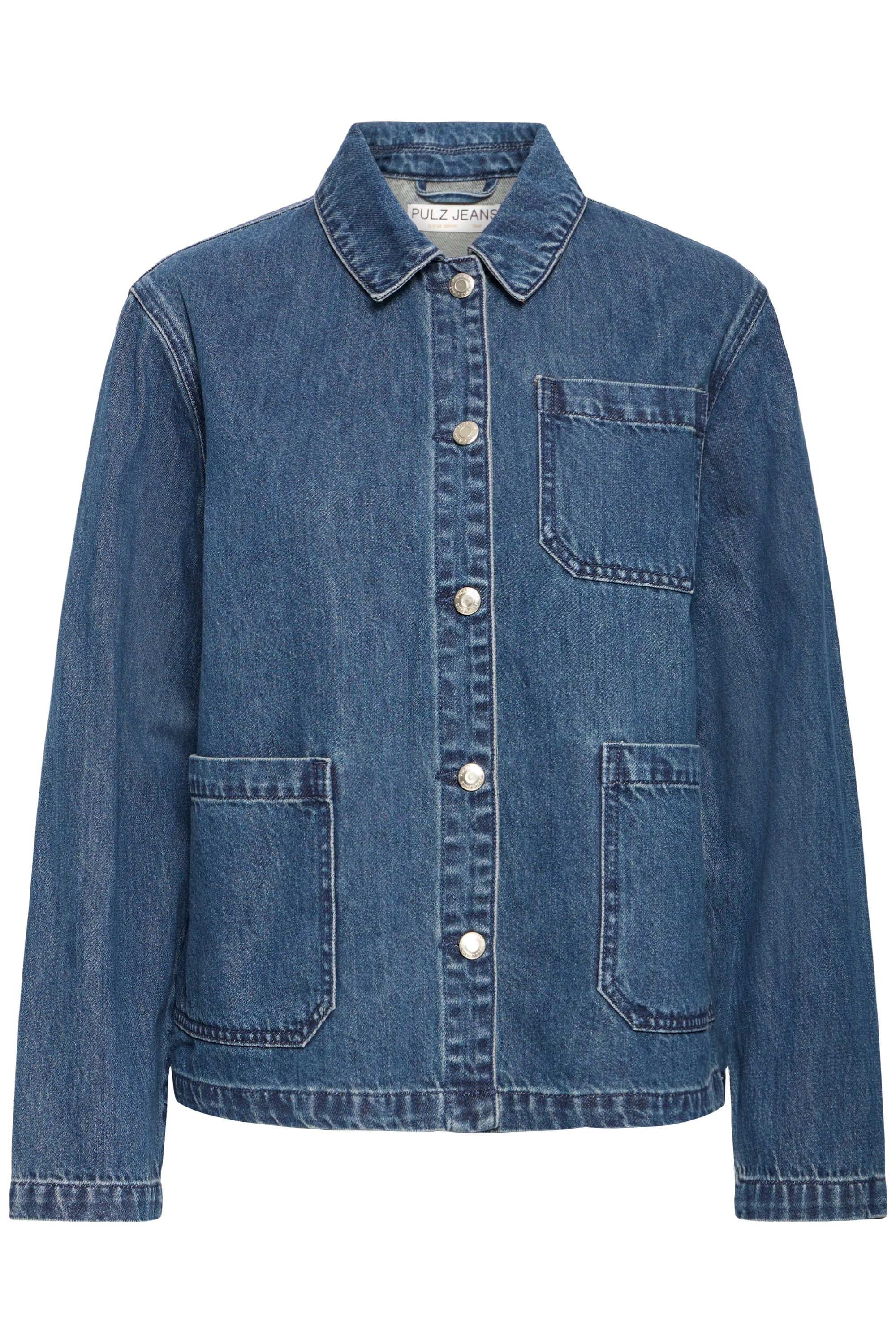 Pulz Jeans Jeansjacke "Damen Jeansjacke PZGIANNI"