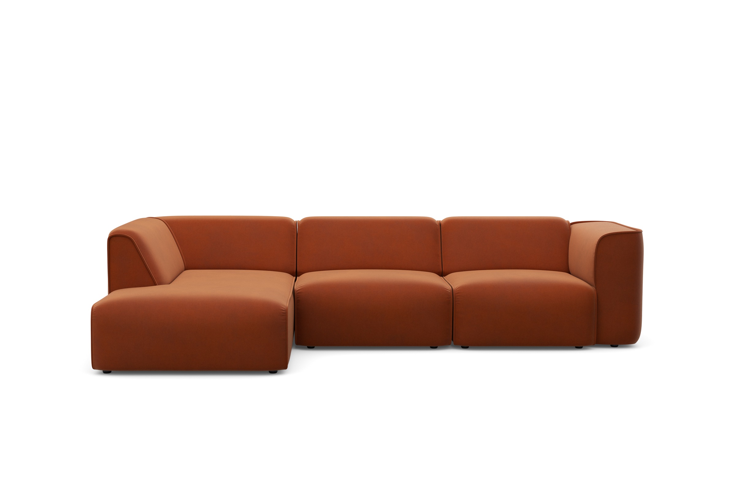 OTTO home Ecksofa "Merid L-Form, jederzeit durch Module erweiterbar, B/T/H: günstig online kaufen