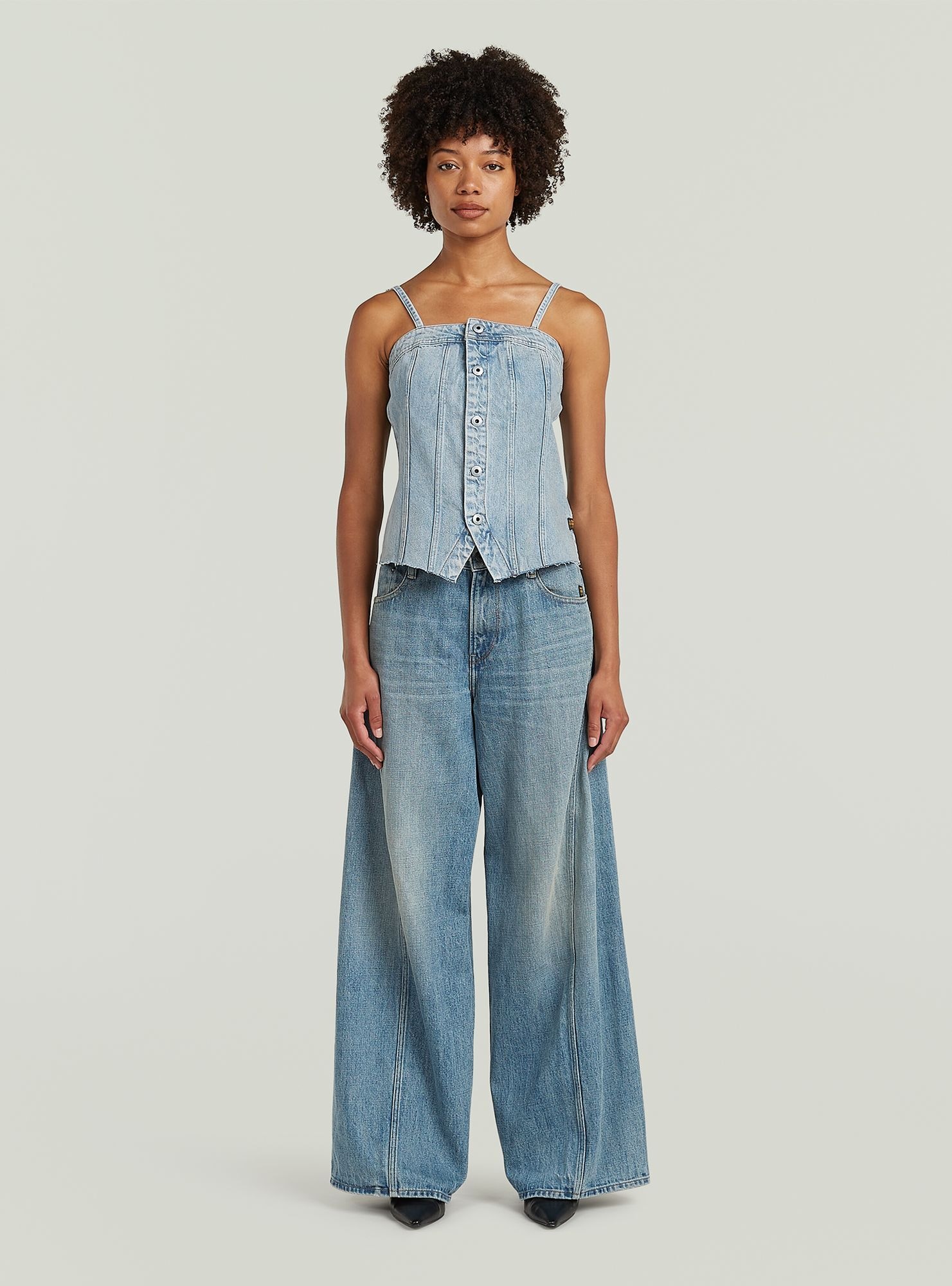 G-STAR T-Shirt »Kick Bustier Top«