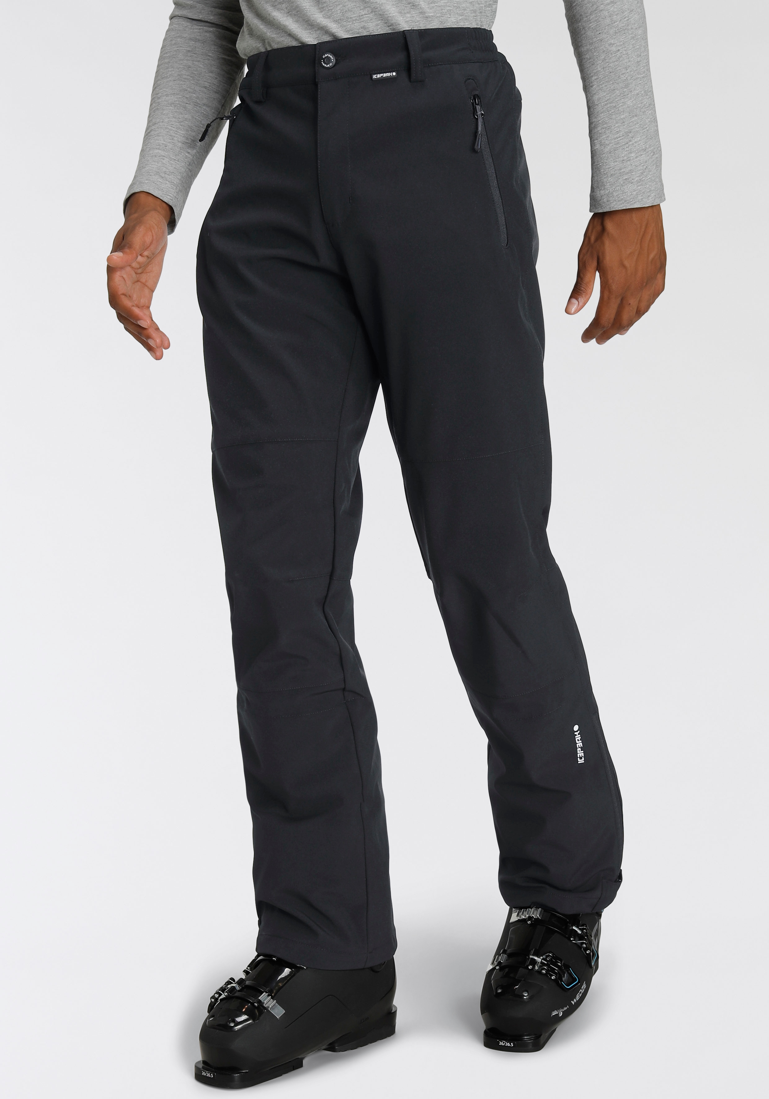 Icepeak Skihose "FRANKFURT" mit Schneefang am Beinabschluss, atmungsaktiv, schnell trocknend