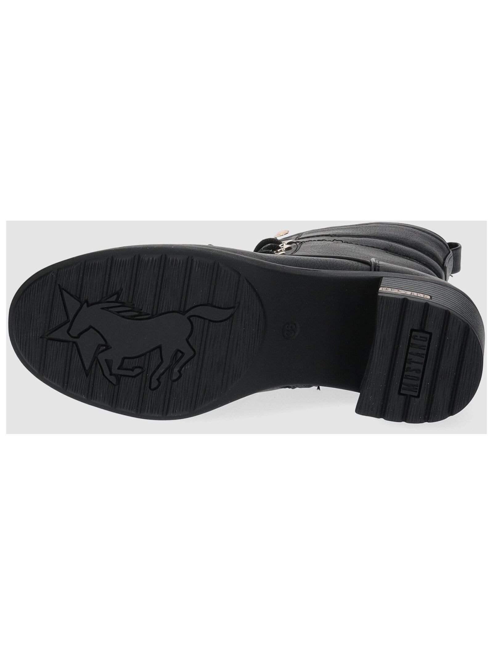 Mustang Shoes Schnürstiefelette »Mustang Shoes Stiefelette Lederimitat«