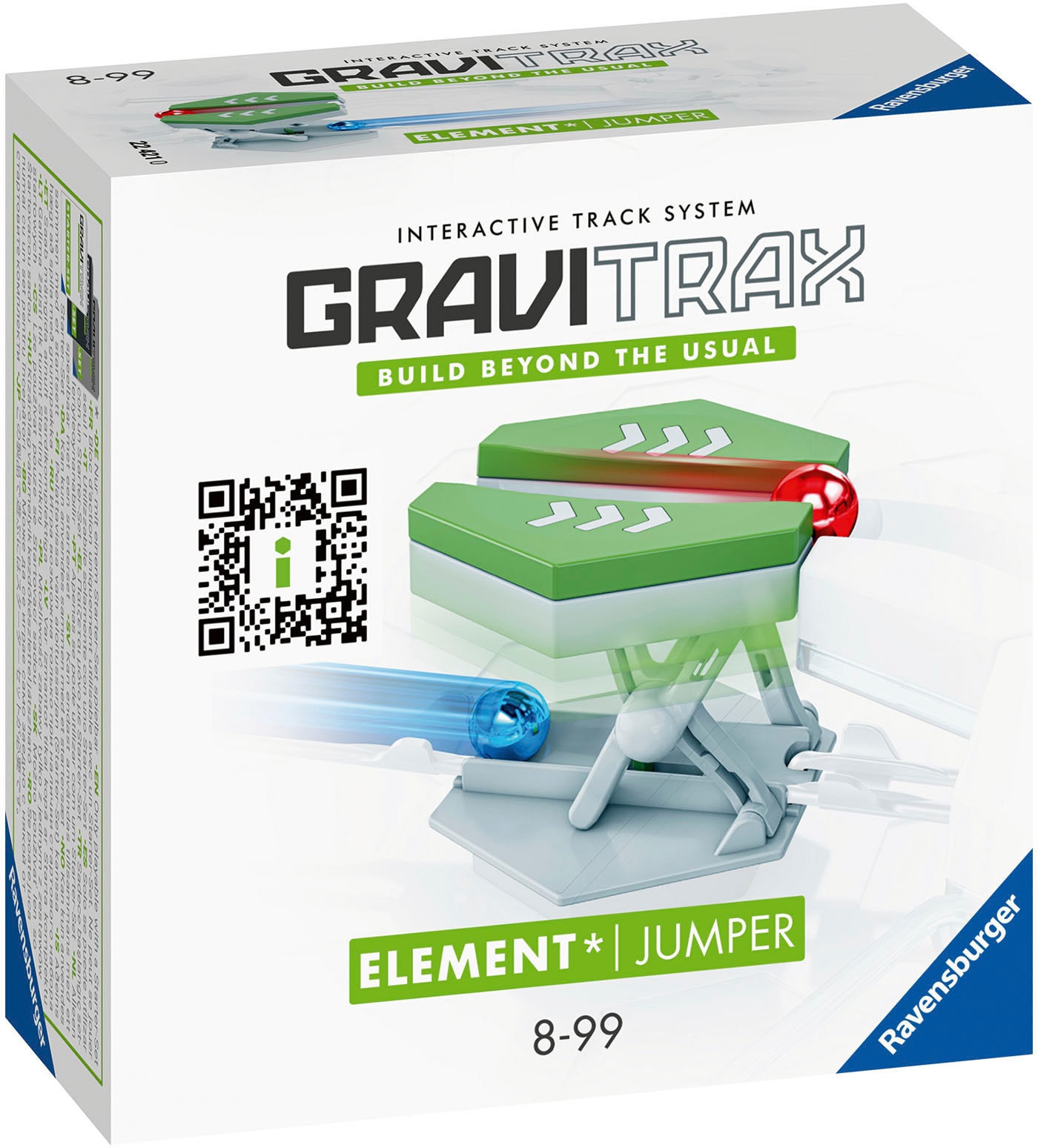 Ravensburger Kugelbahn-Bausatz »GraviTrax Element Jumper«, Made in Europe