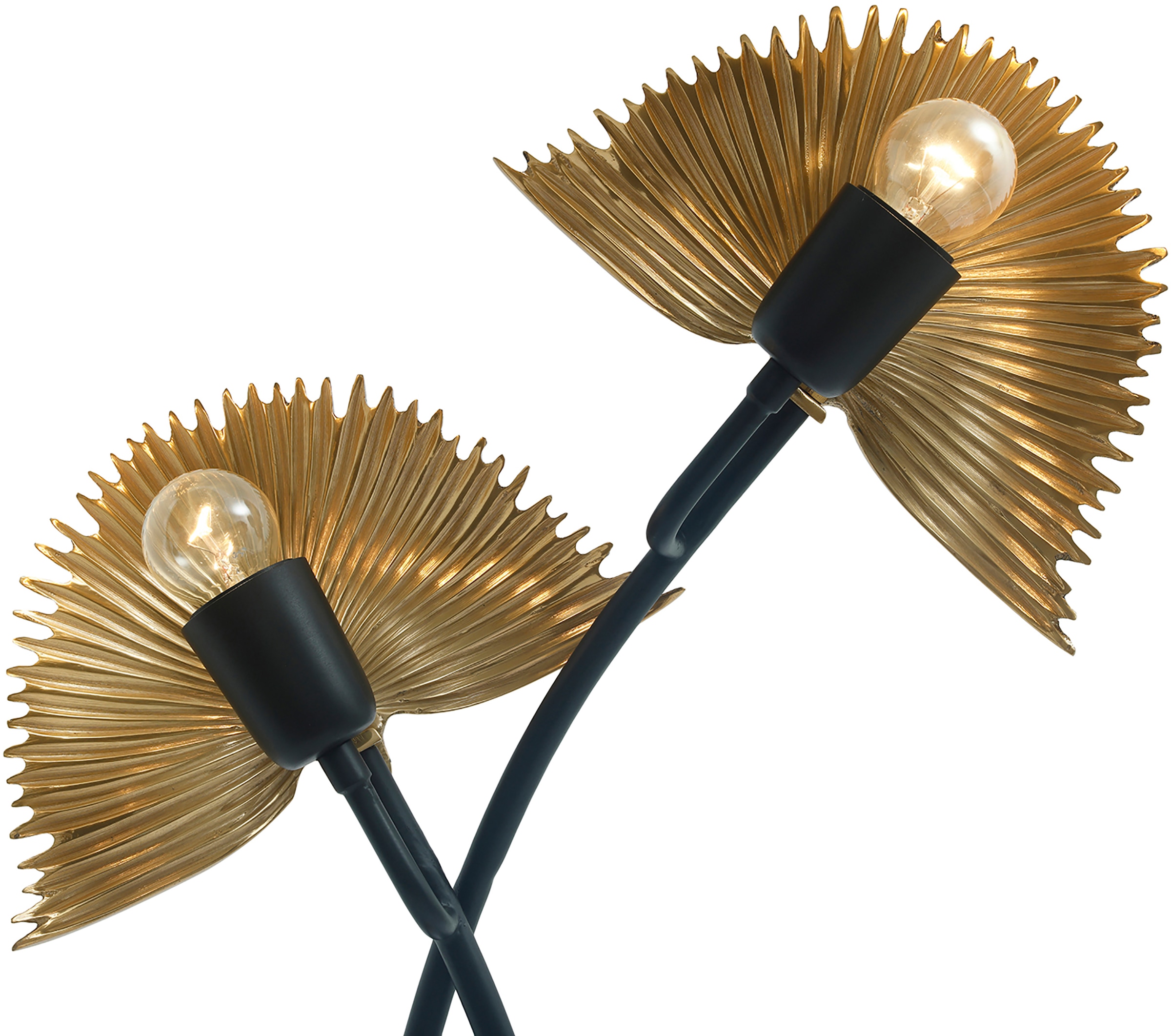 Kayoom Tischleuchte »Sue«, 2 flammig-flammig, Dekorative Tischlampe mit  zwei Lichtobjekten aus Metall | BAUR | Tischlampen