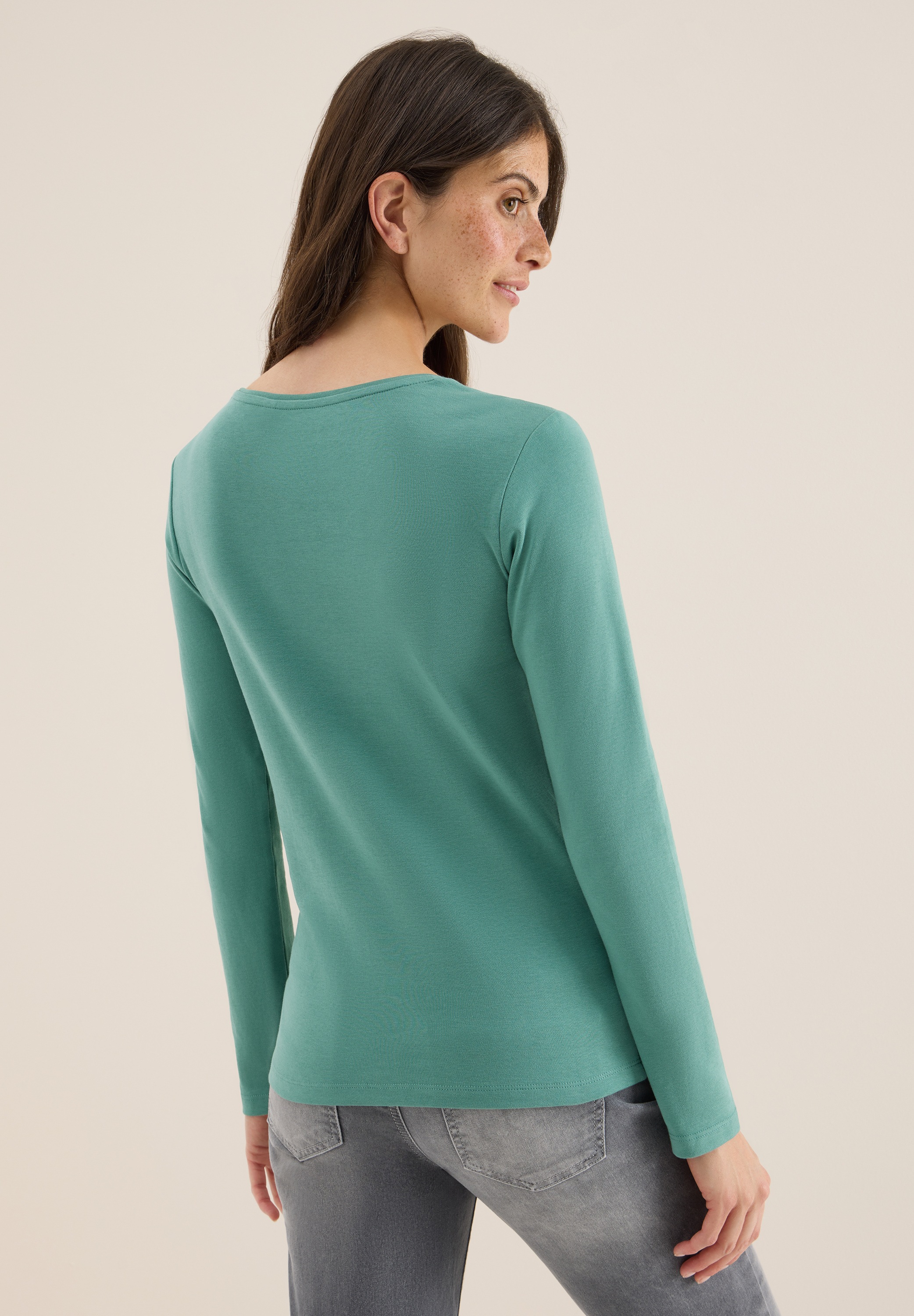 Cecil Langarmshirt, aus reiner Baumwolle günstig online kaufen