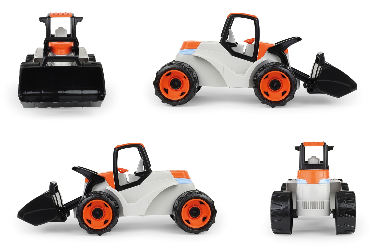 Lena® Spielzeug-Aufsitzbagger »Giga Trucks Aufsitz-Schaufellader« Made in Europe