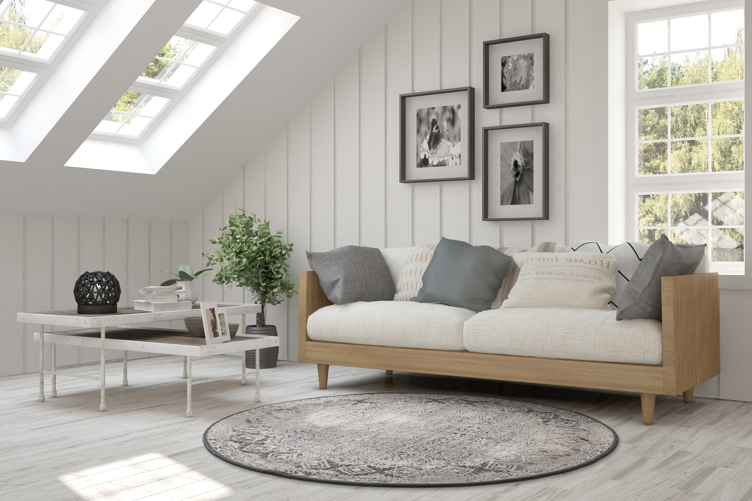 ASTRA Teppich »Julia 203«, rund, 6 mm Höhe, Kurzflor, mit Fransen, Wohnzimmer