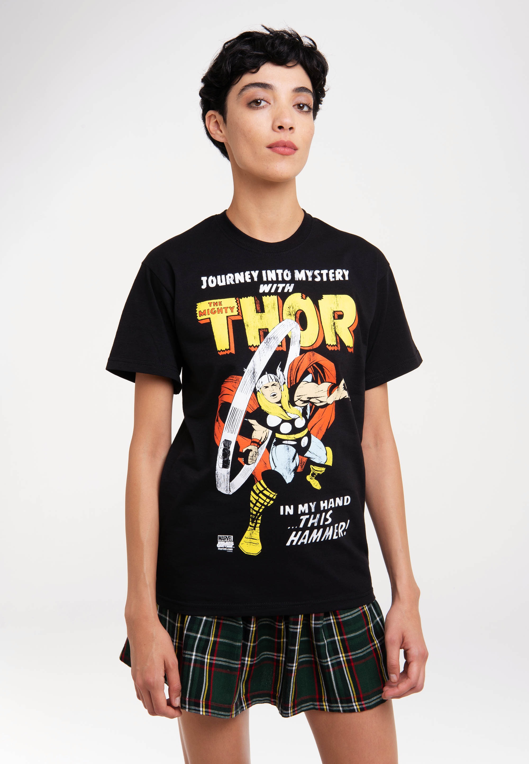 LOGOSHIRT T-Shirt »Marvel Comics - Thor, Journey«, mit lizenziertem Print