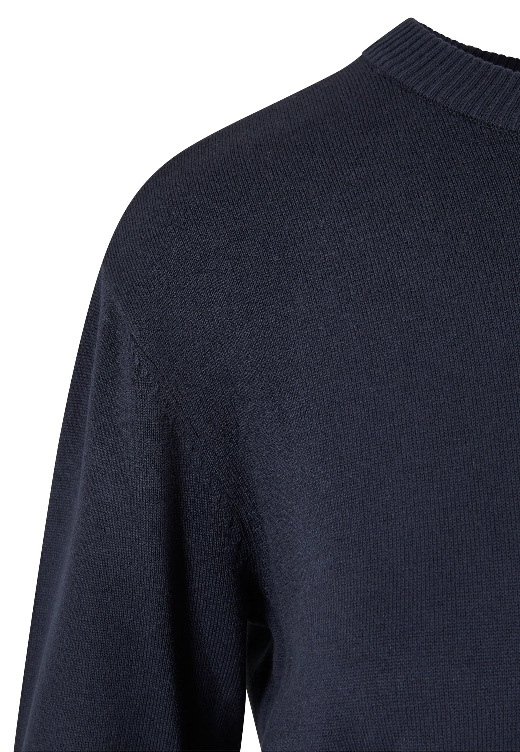 URBAN CLASSICS Rundhalspullover »Urban Classics Damen Ladies Knitted Roundneck Sweater«, (1 tlg.)