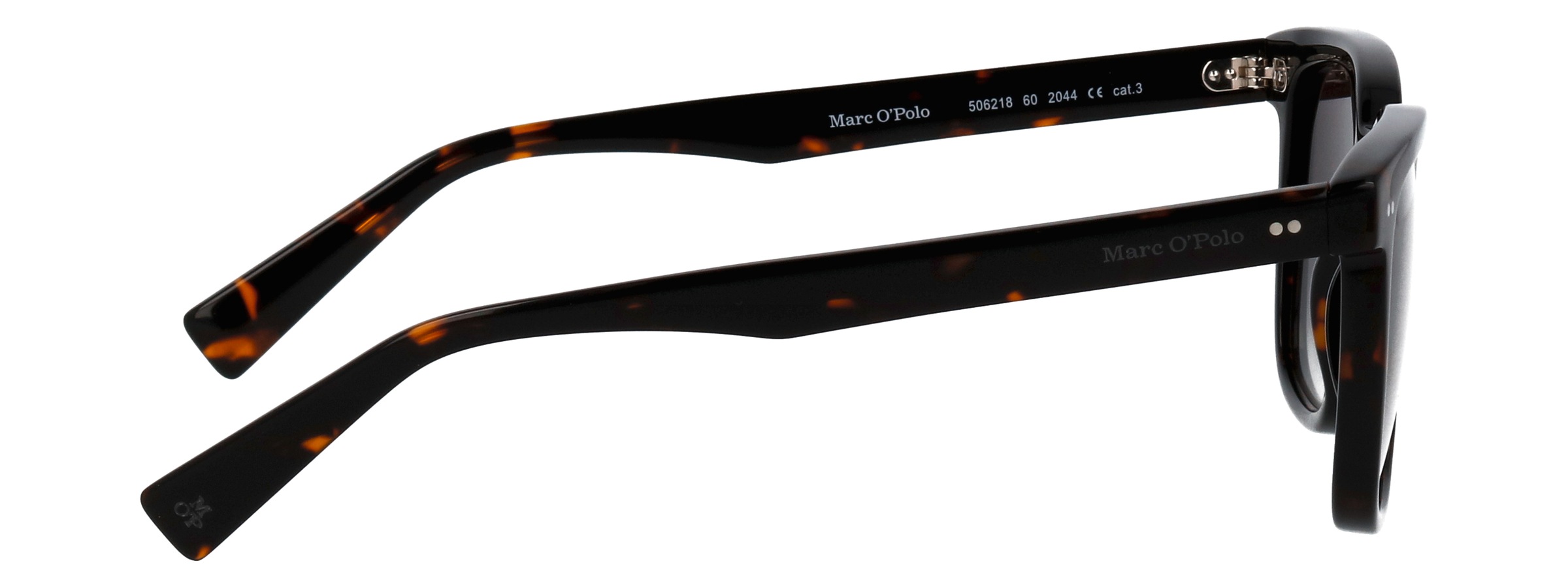 Marc O'Polo Sonnenbrille »506218«, Form Karree/Eckig, Logoschriftzug auf Bügel und Glas, CR 39