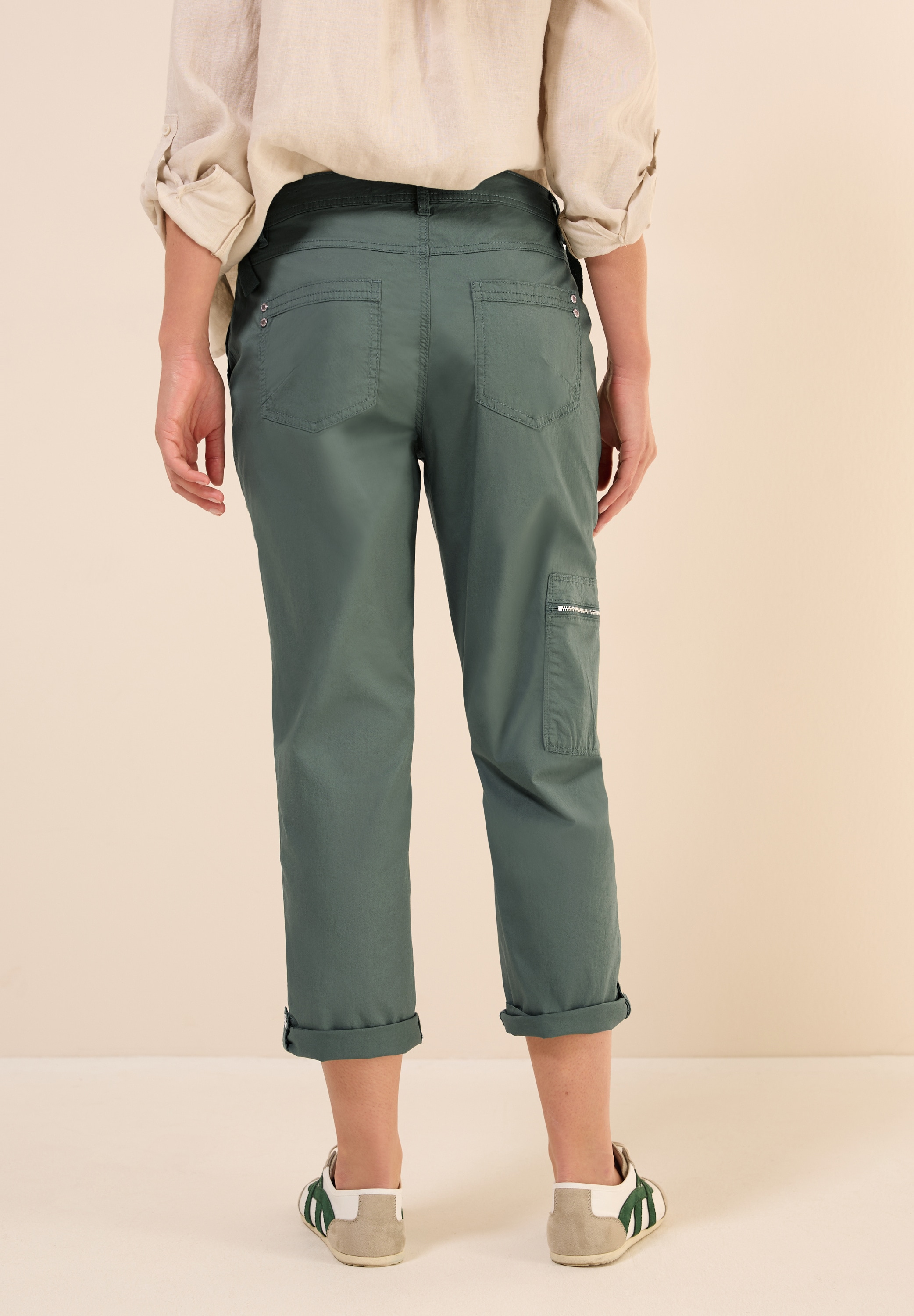 Cecil Cargohose, aus Baumwolle mit Stretchanteil